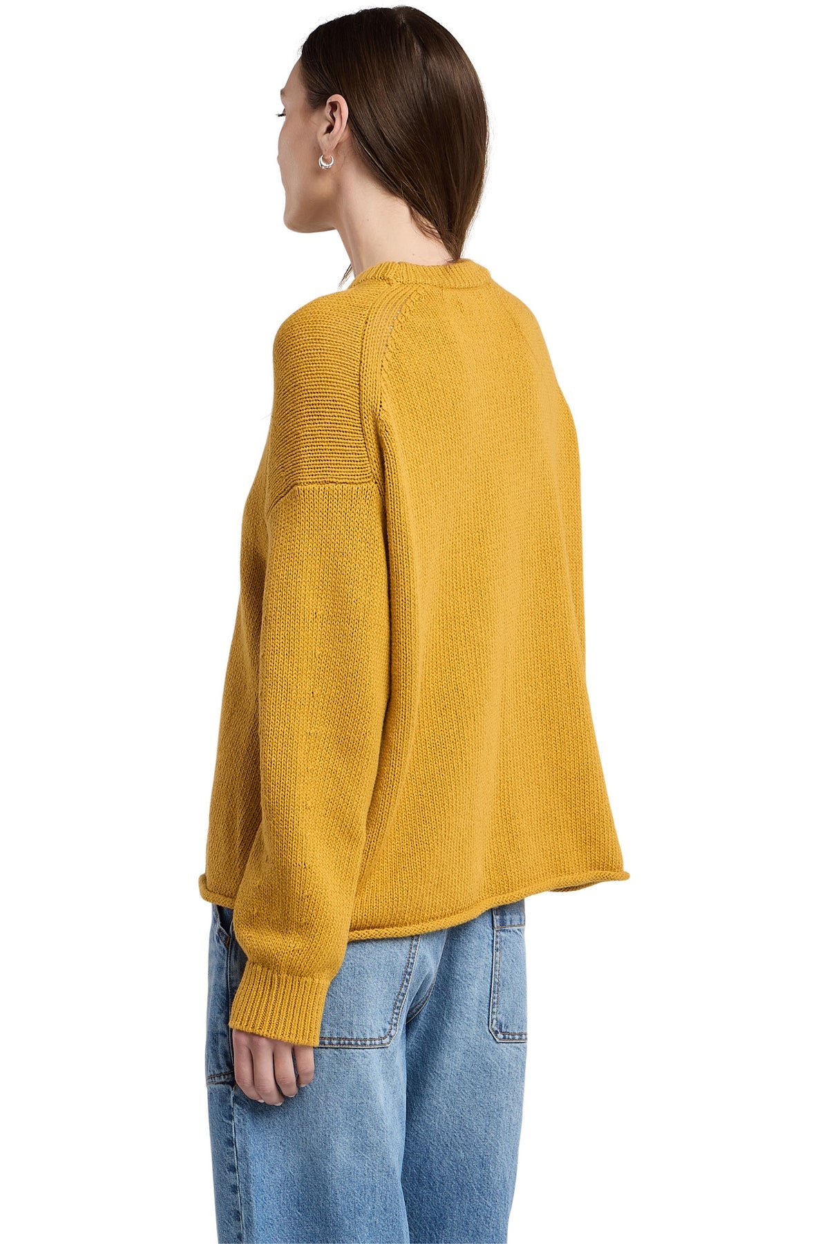 Vemeli Gold Crewneck Sweater