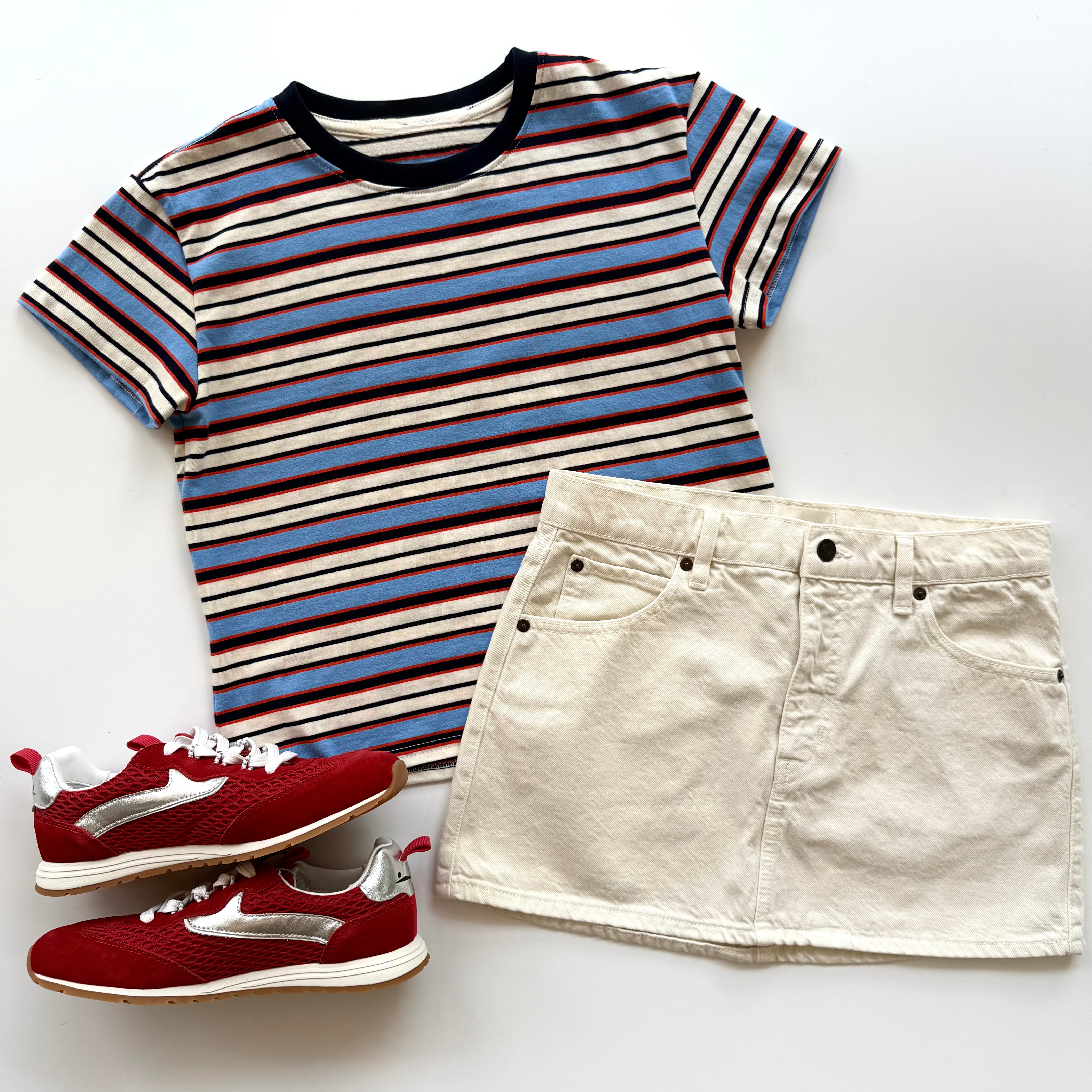 Pet374 Pacific Stripe Tee