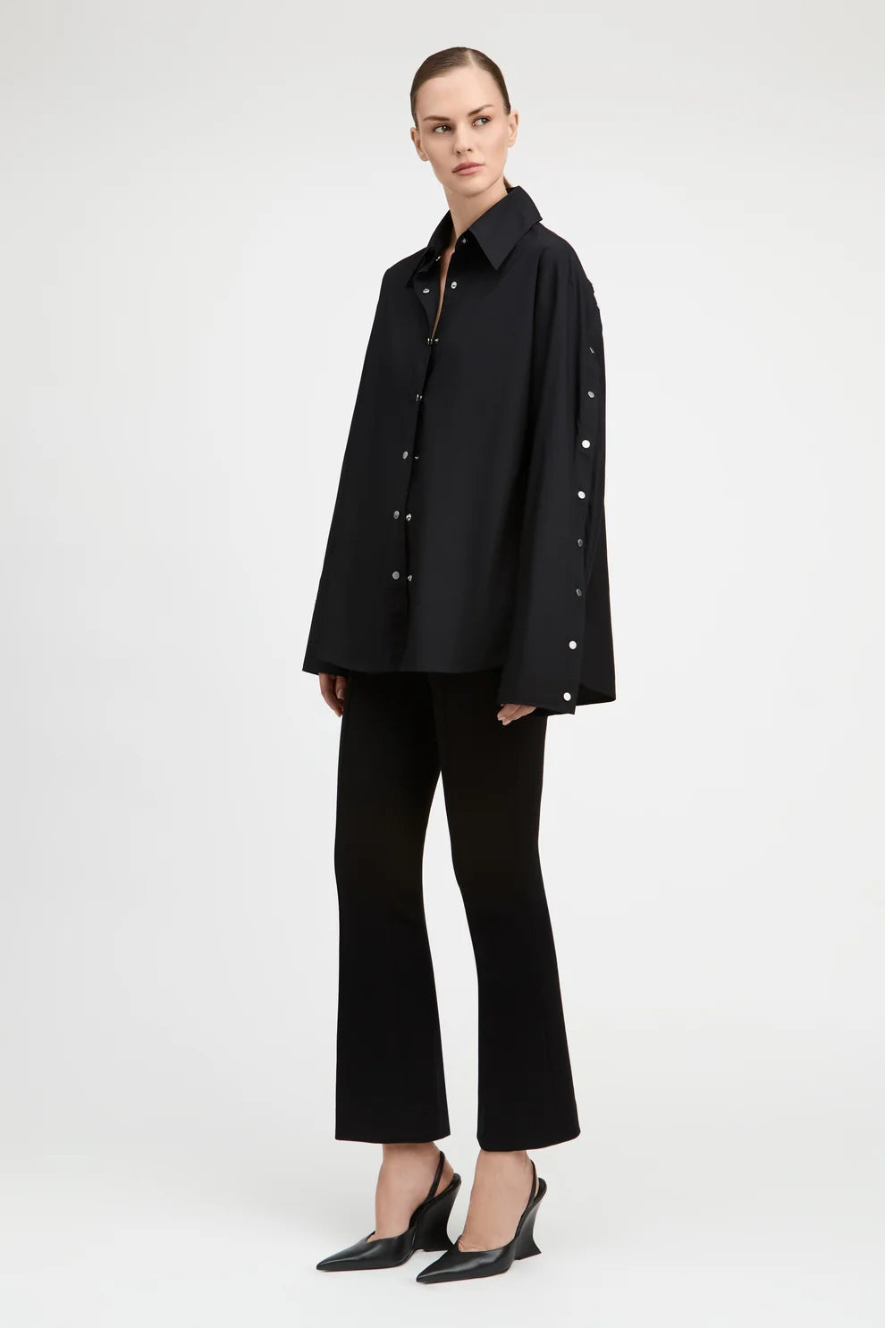 De1423 Black Ponte Trouser