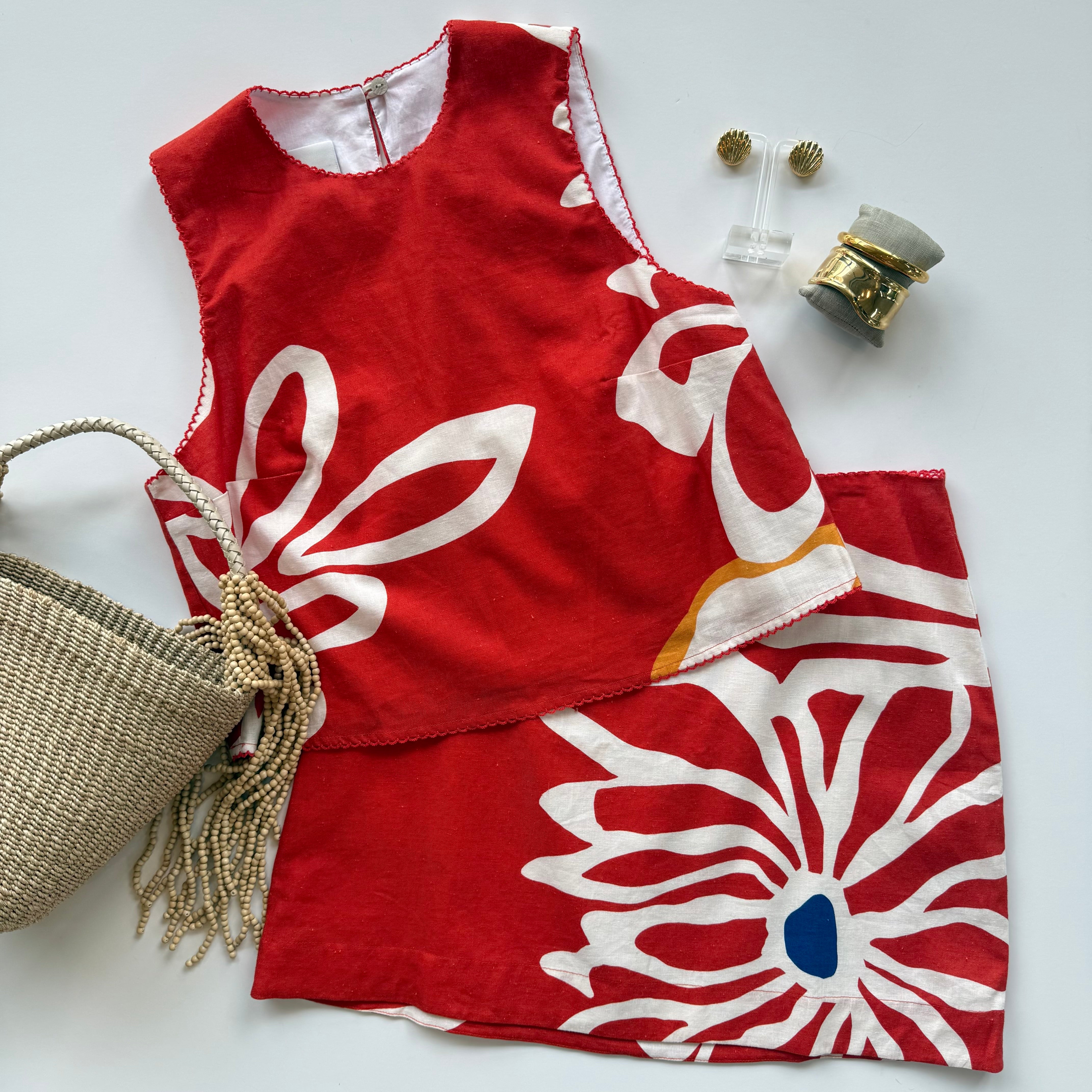 De2527 Flores Top