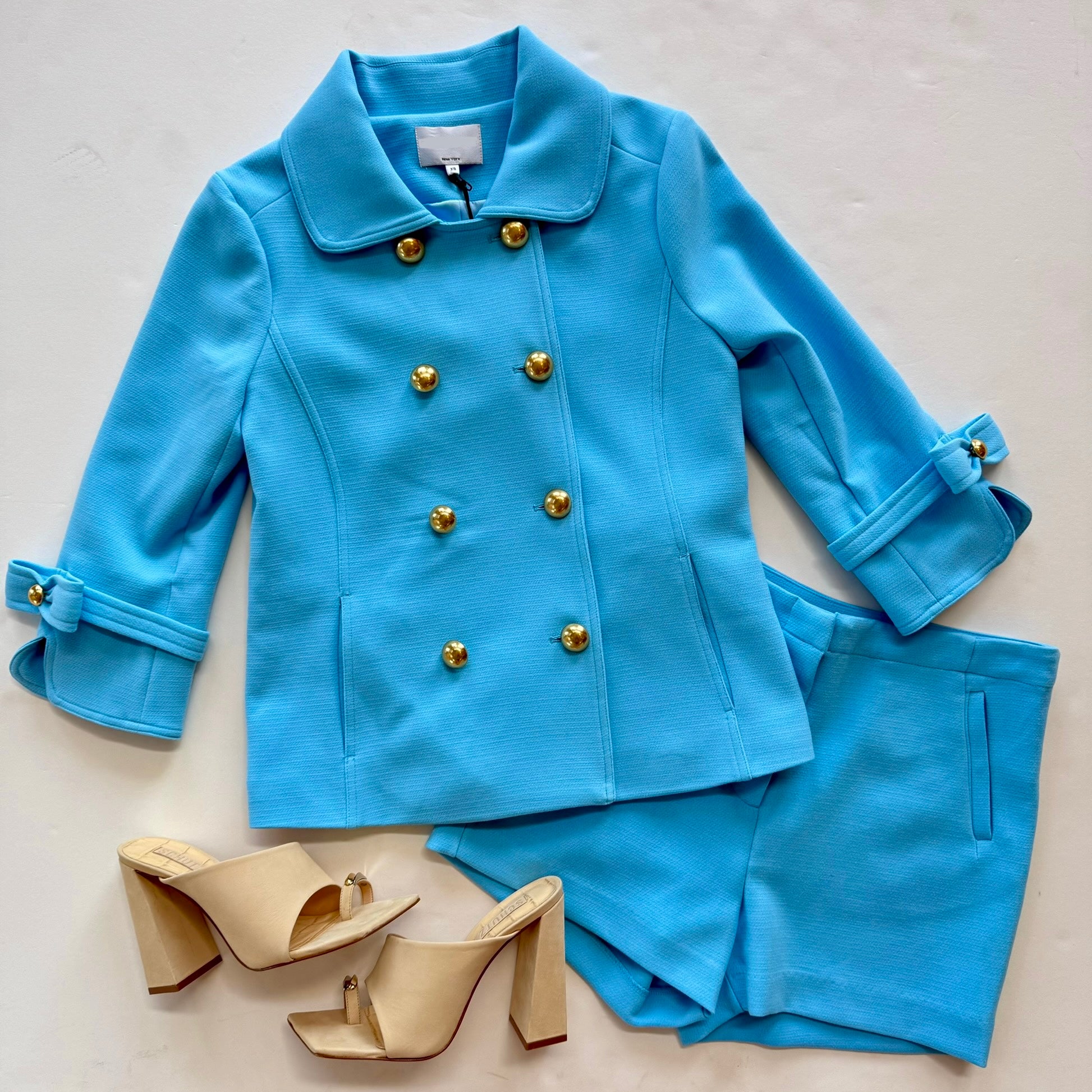Pa516 Turquoise Short