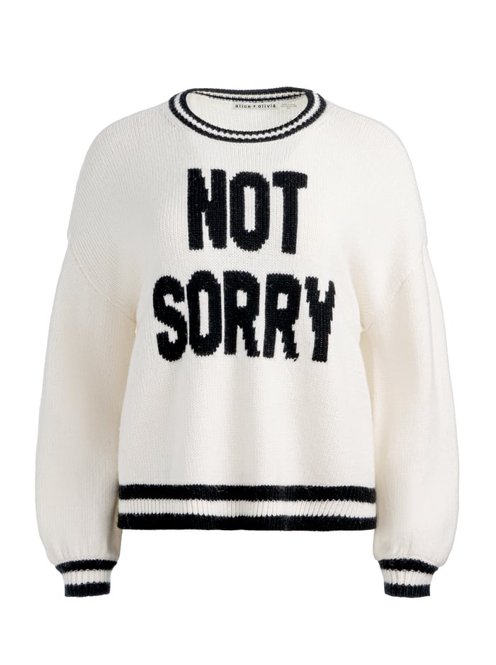 Alcc51710 Not Sorry Pullover
