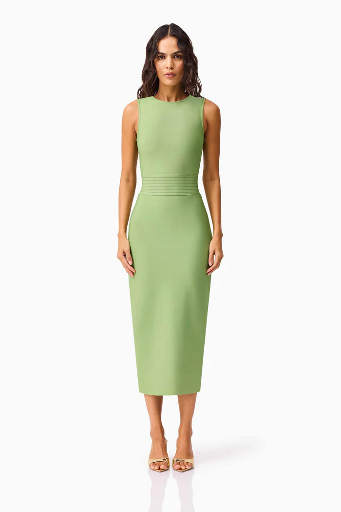 El2522 Mint Midi Dress