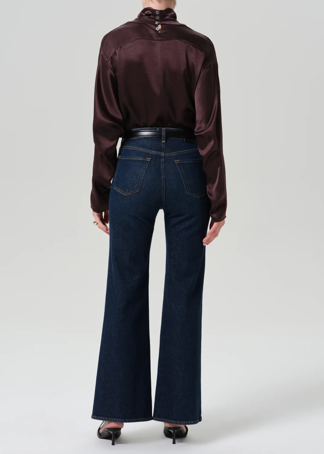 Ci1854 70s Inspired Flare - Dark Indigo