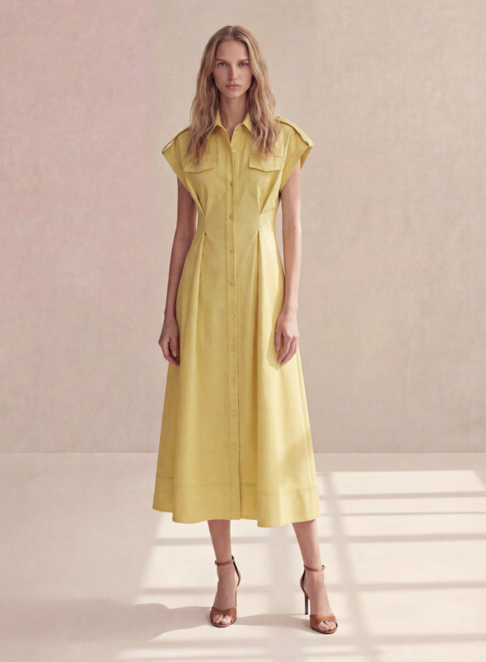 Al1194 Ceres Dress - Yellow