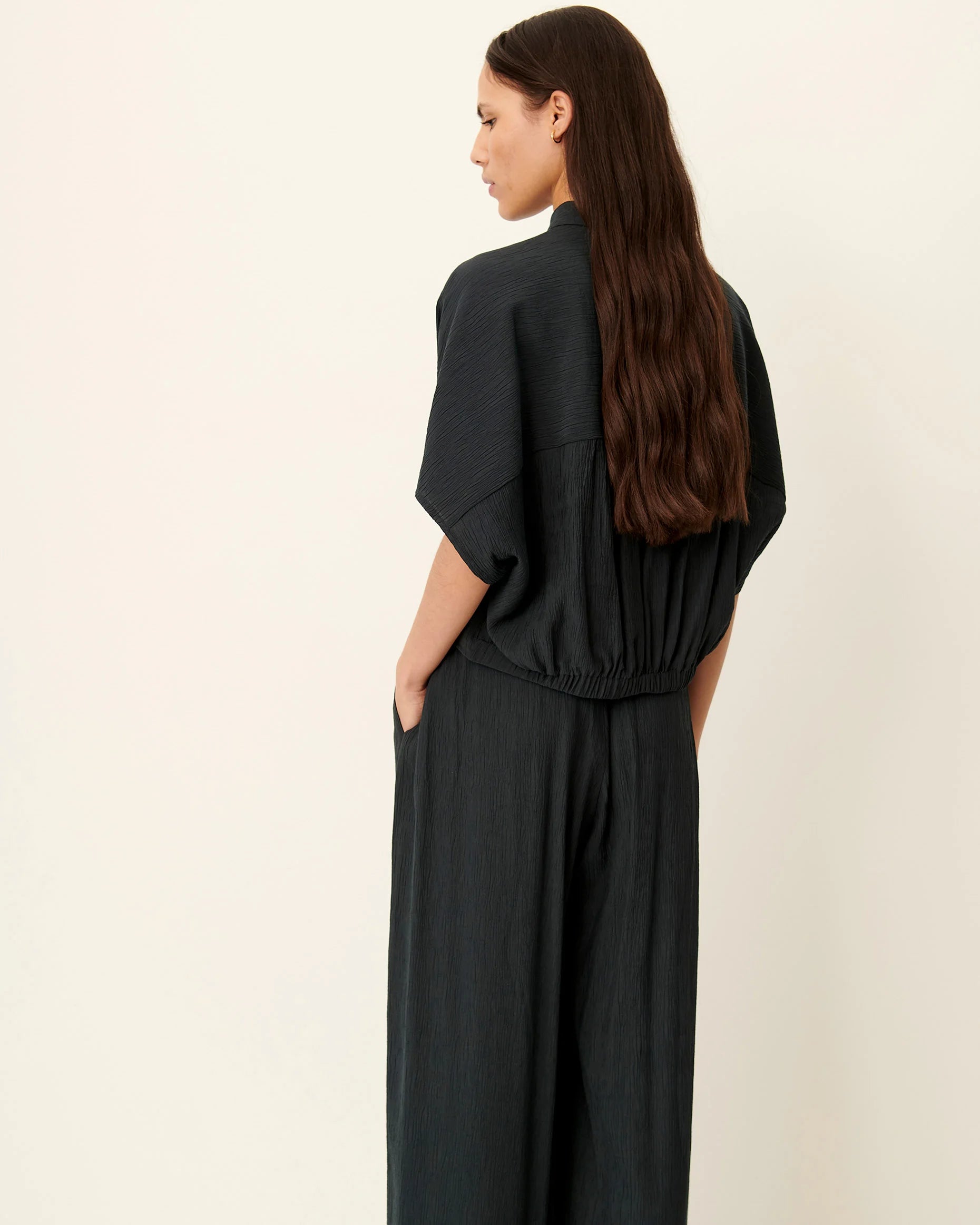 Se0023 Smoke Tie Front Top