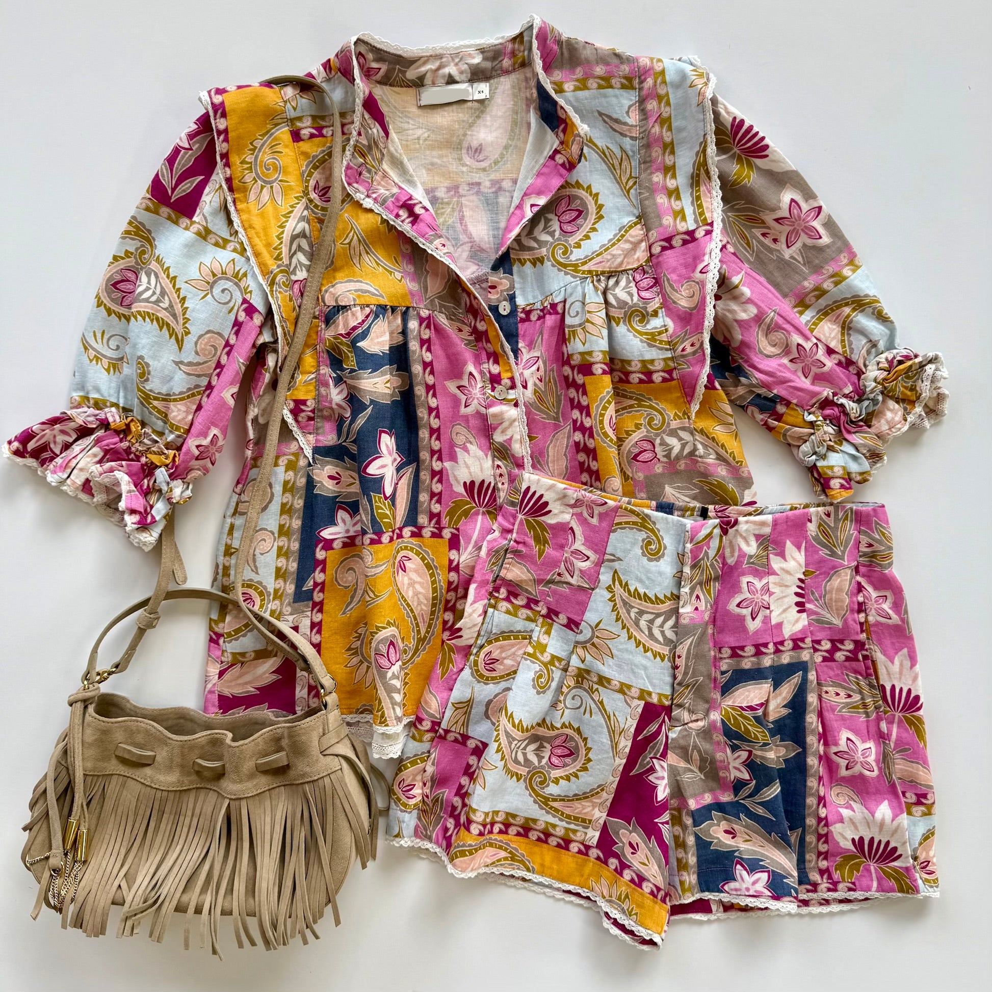 La2120 Calypso Print Top