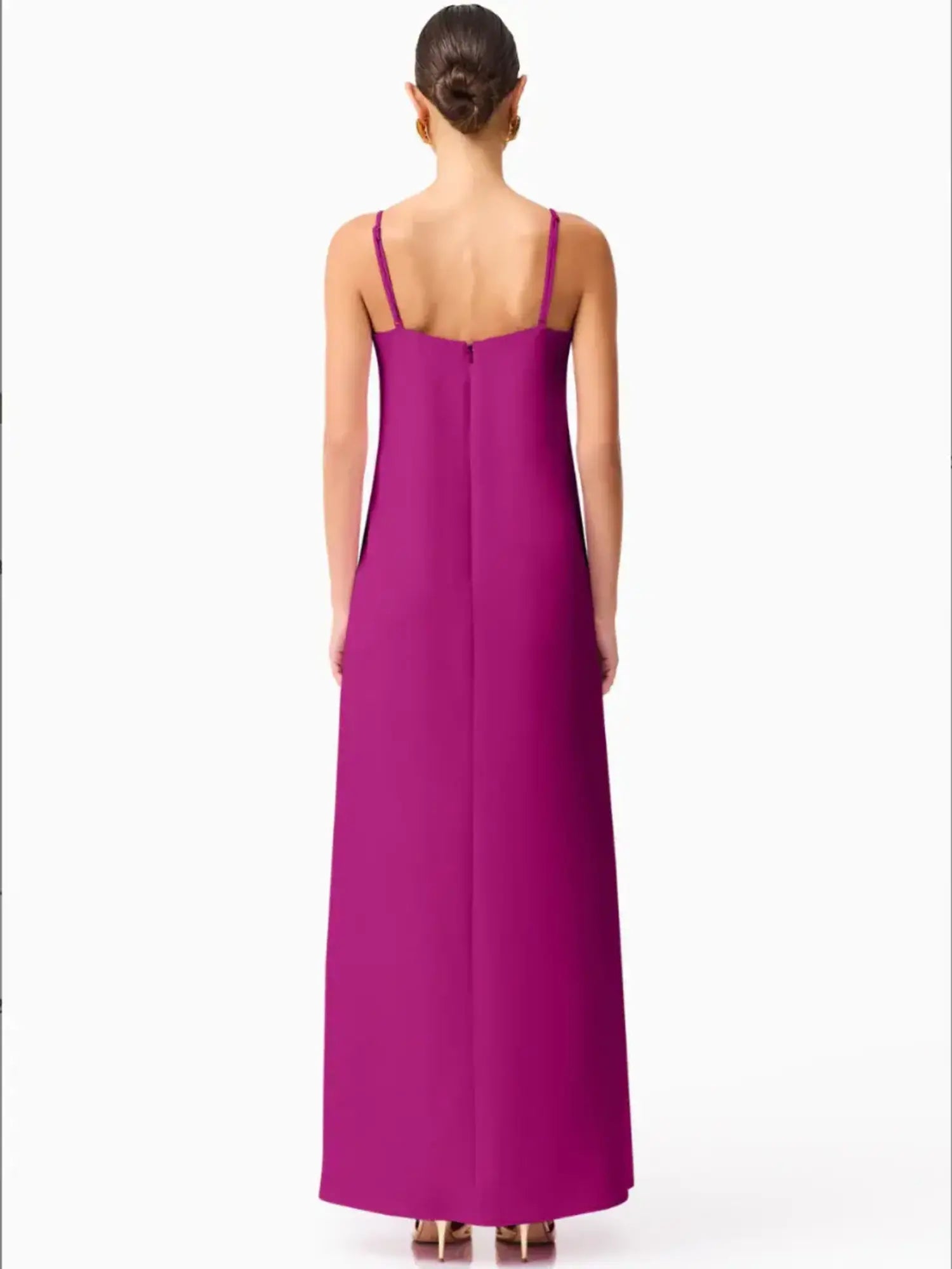 El42505 Purple Buttercup Maxi Dress
