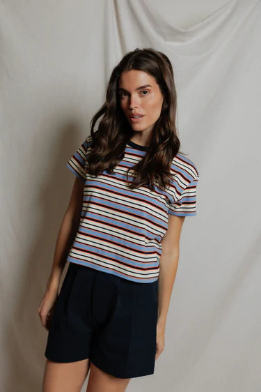 Pet374 Pacific Stripe Tee