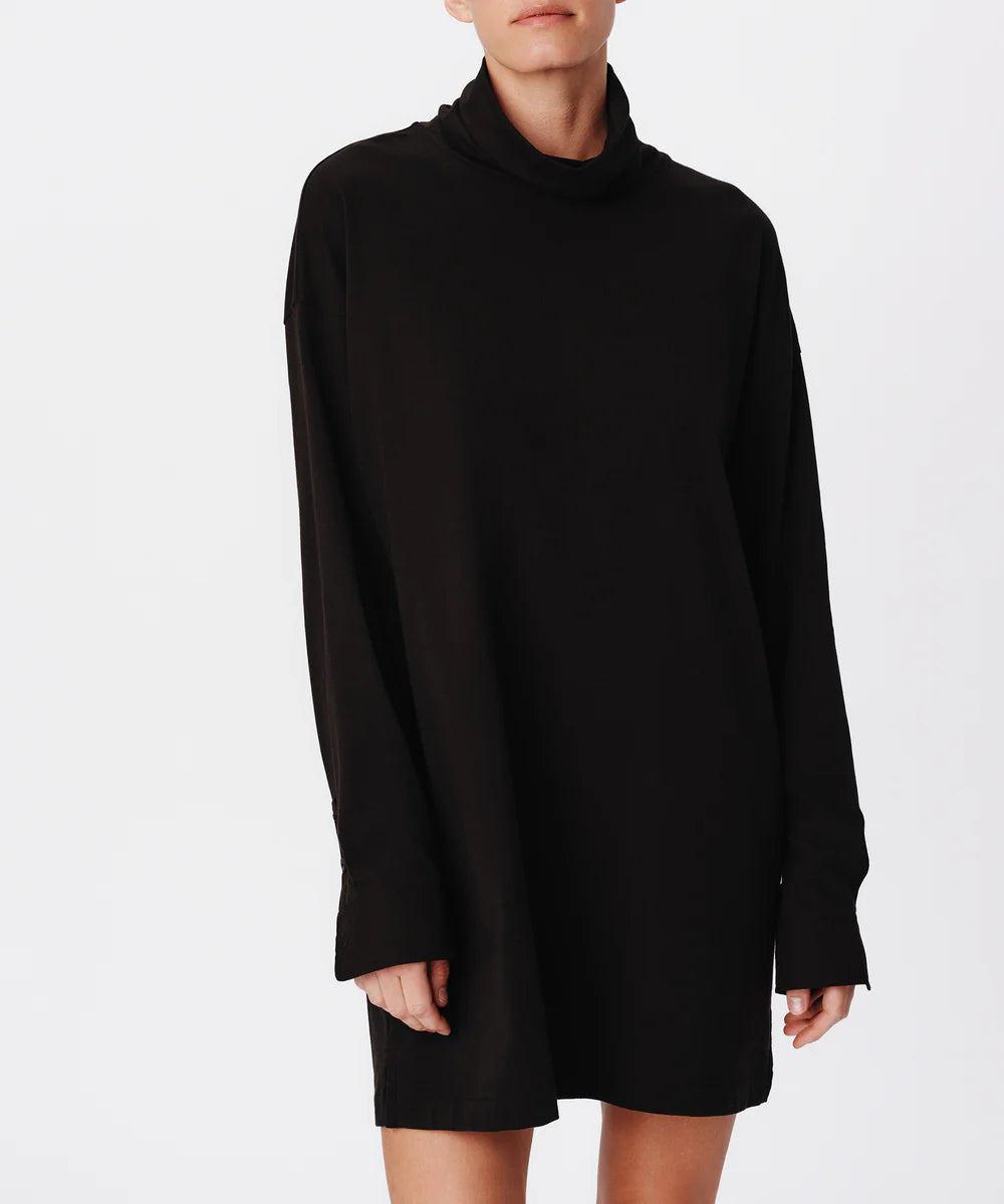 Ataw2523 Turtleneck Shift Dress