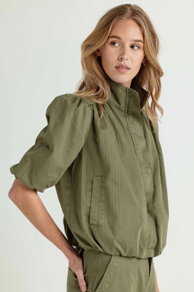 Su180 Olive Utility Jacket