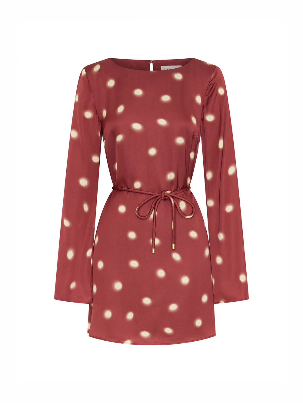 Ki3378 Polka Dot Mini Dress