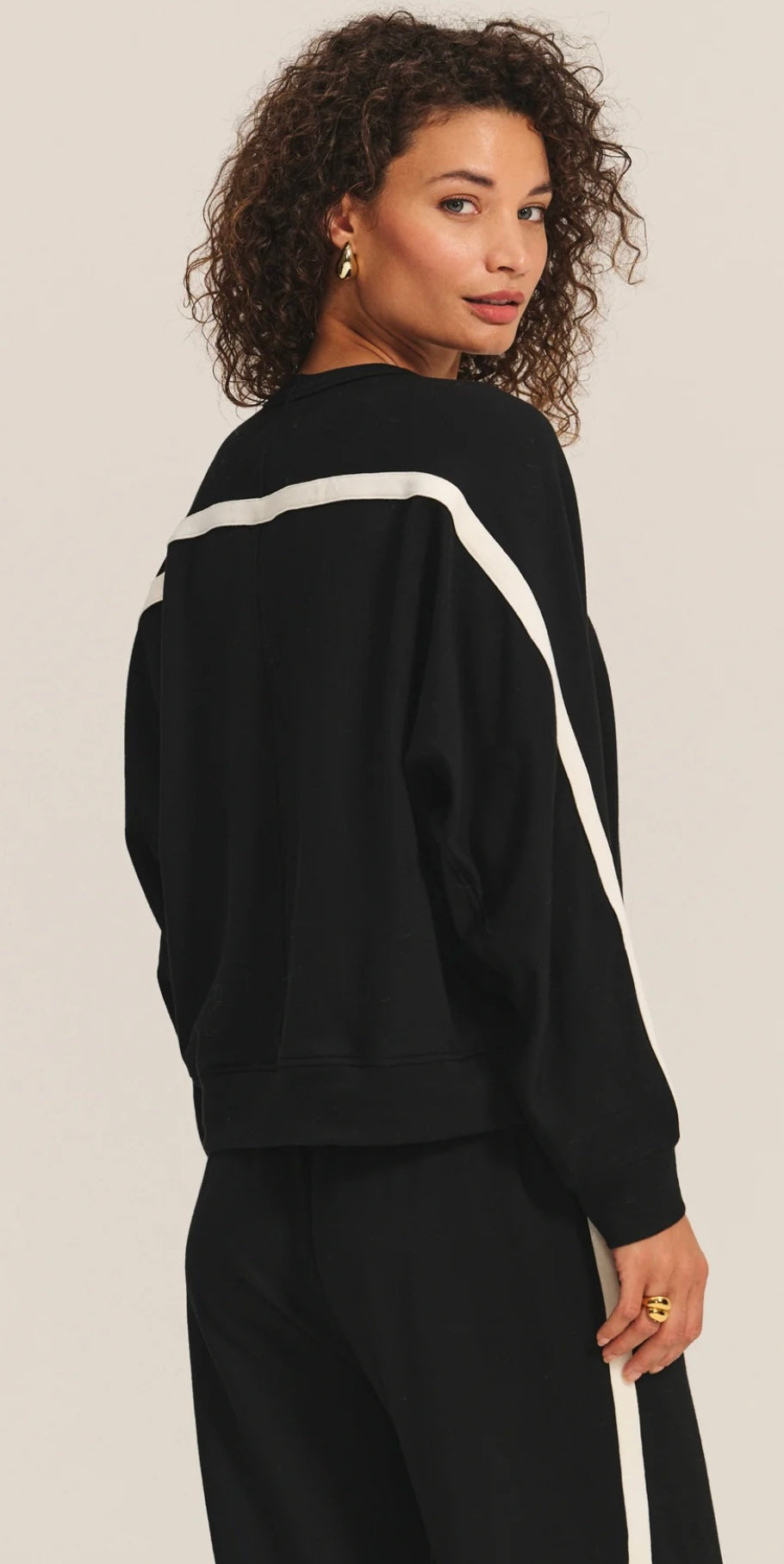 Vefrankie Black Sweatshirt