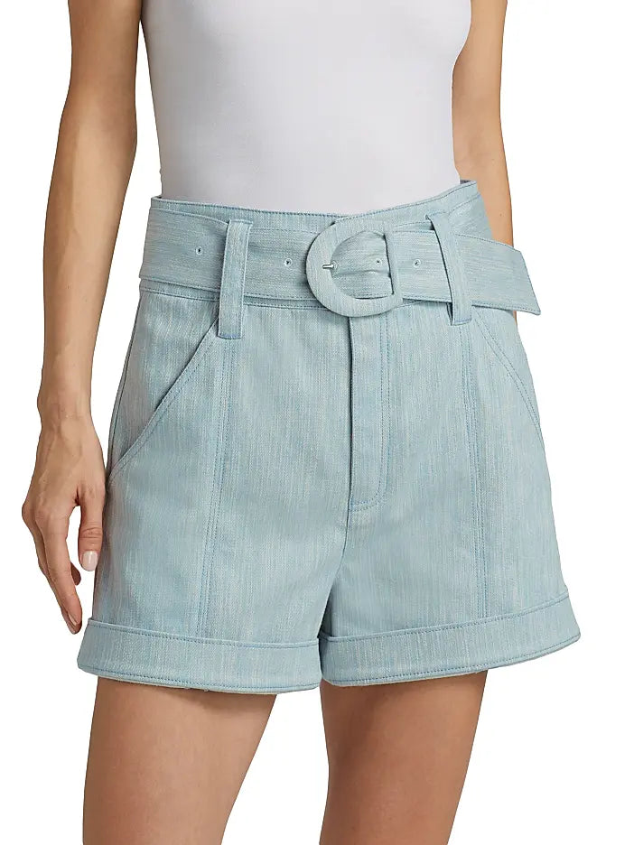 Cizp6407 Cinq A Sept Blue Melange Short
