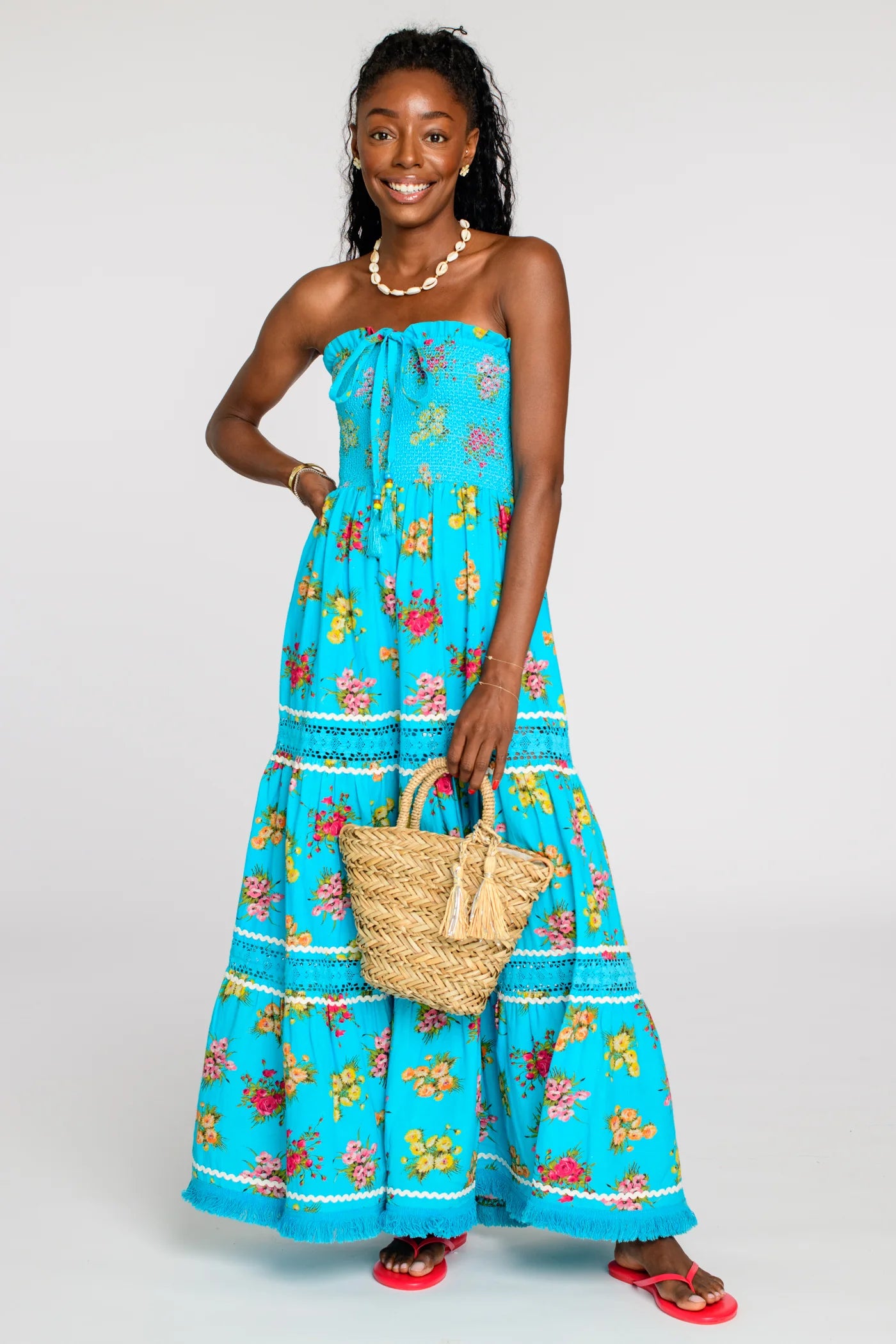 El346274 Aqua Convertible Dress