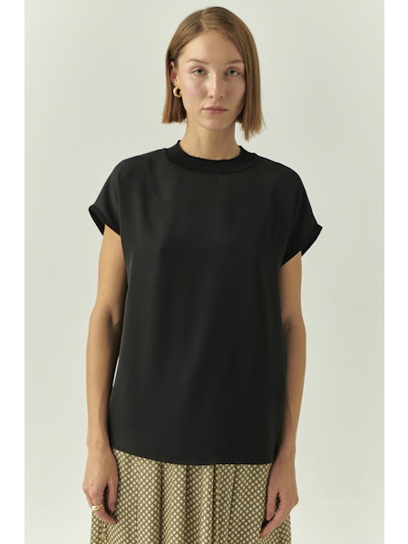 Ex5107 Black Sleeveless Tank