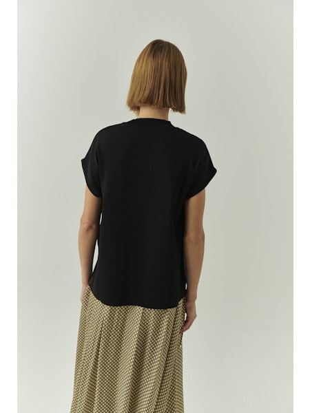 Ex5107 Black Sleeveless Tank