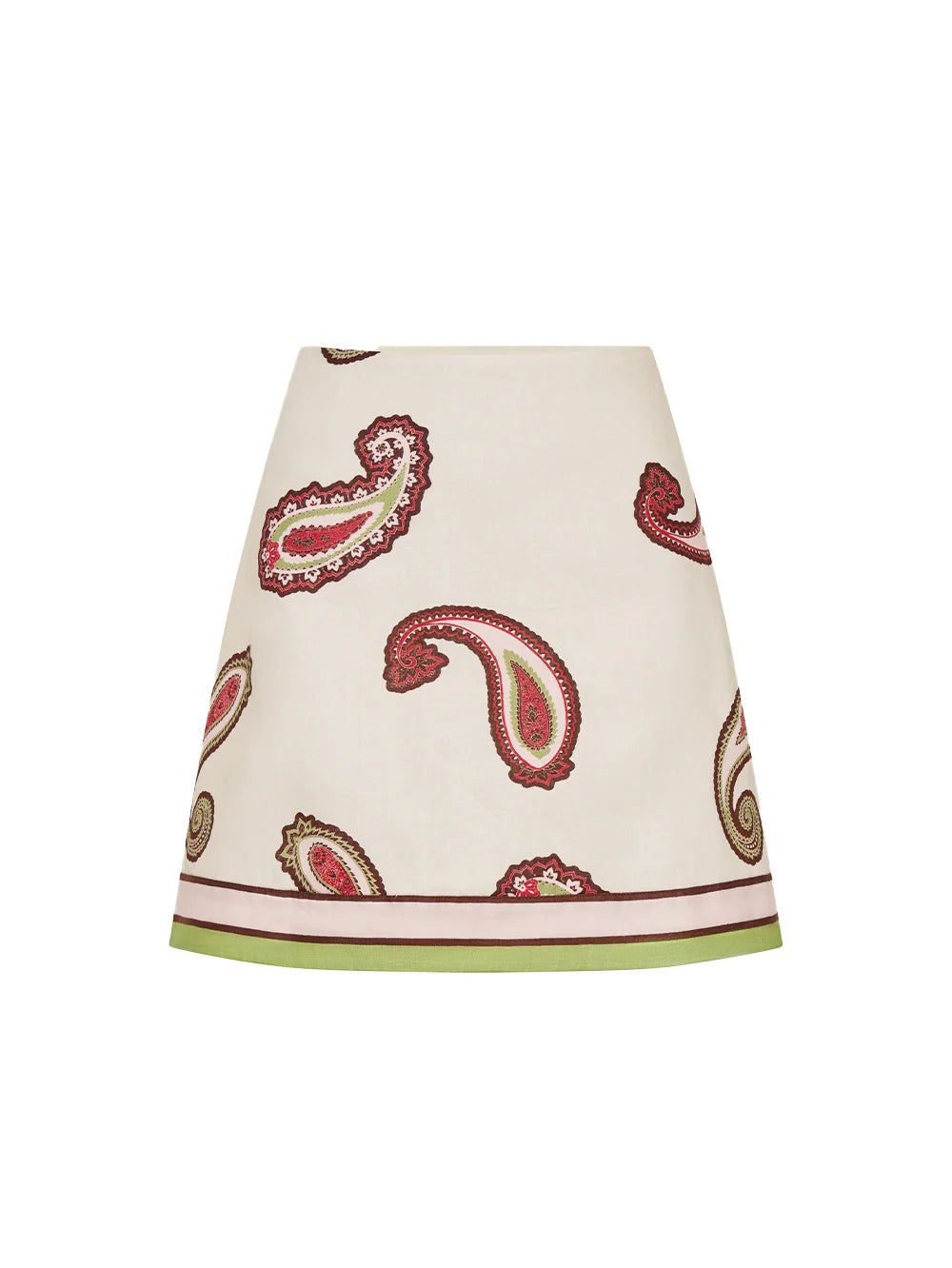 Kis46 Paisley Mini Skirt