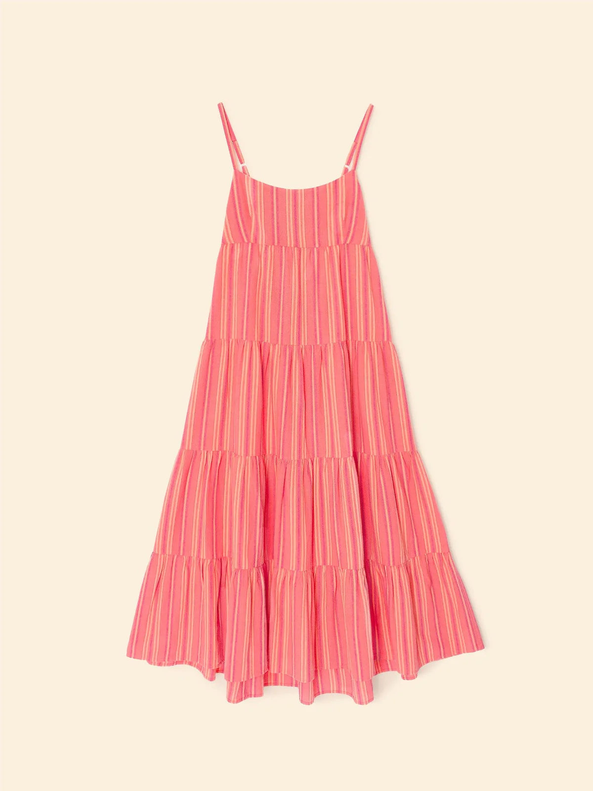 Xixs000 Sunset Rose Maxi Dress
