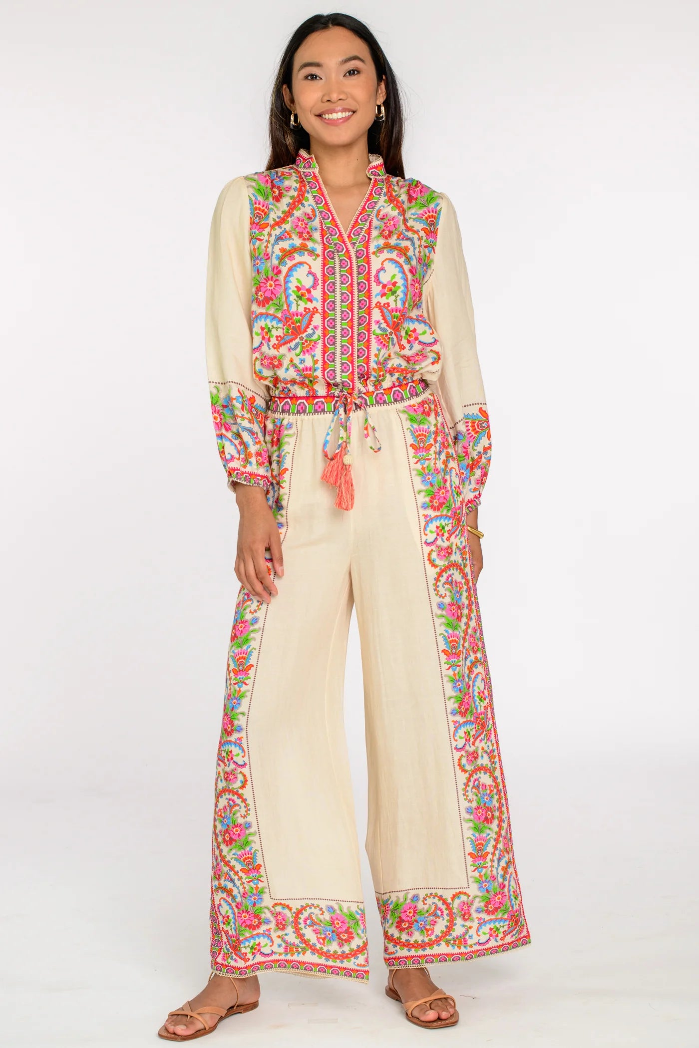 El3322 Summer Scroll Pant