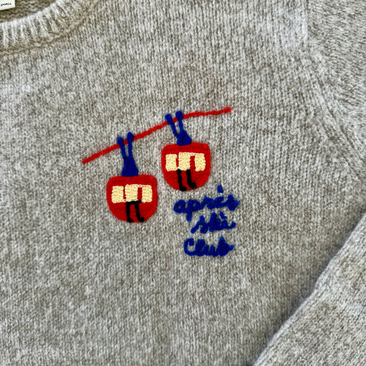 Trw1634 Apres Ski Sweater - Grey