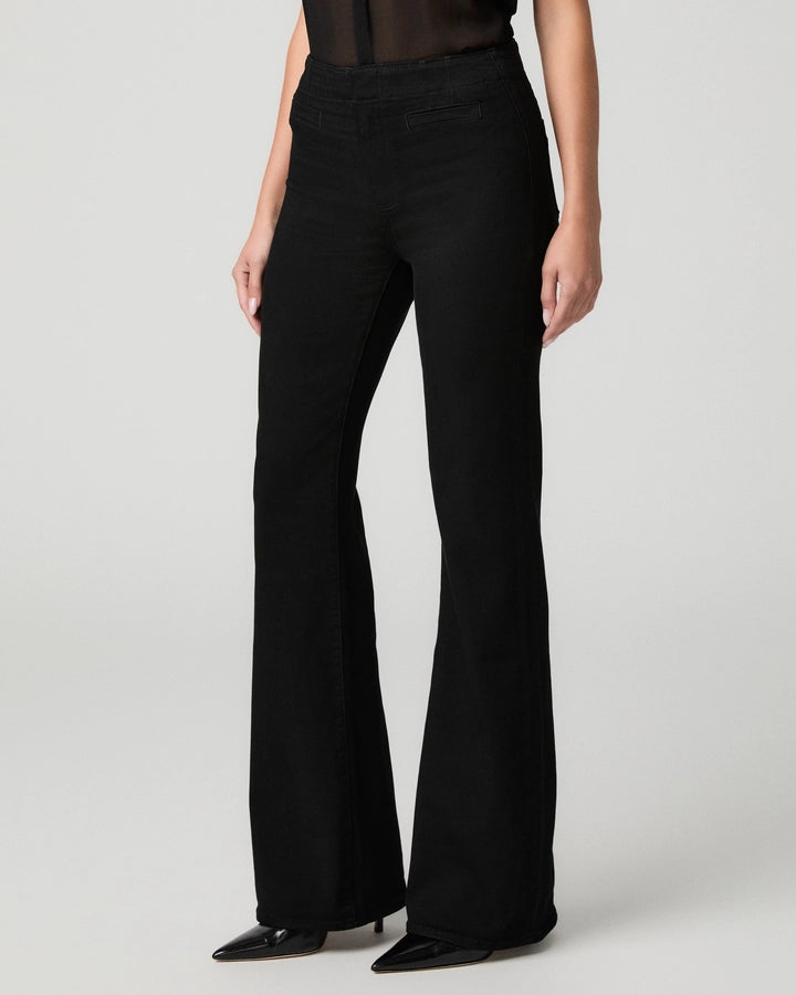 Pa77029 Sofia Flare Jean - Black Shadow