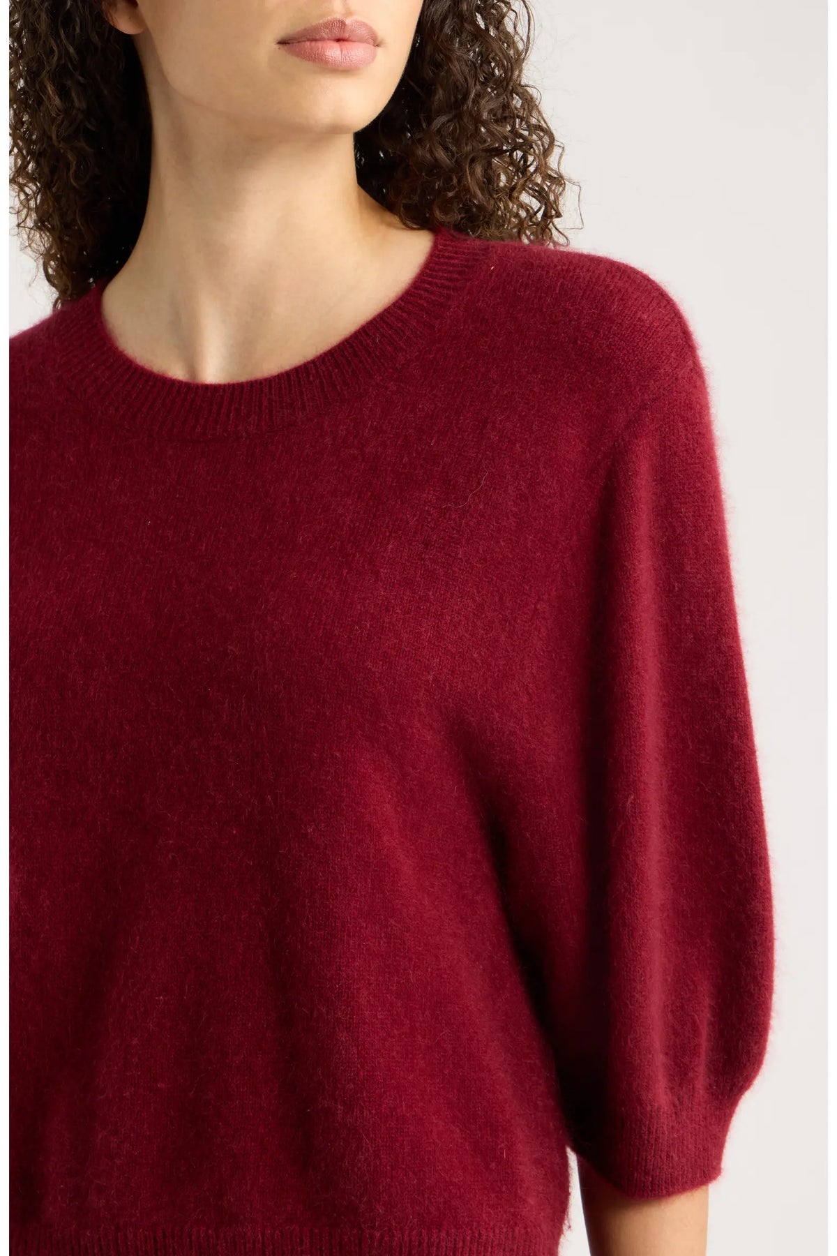 Frsw056 Deep Garnet Chalet Sweater
