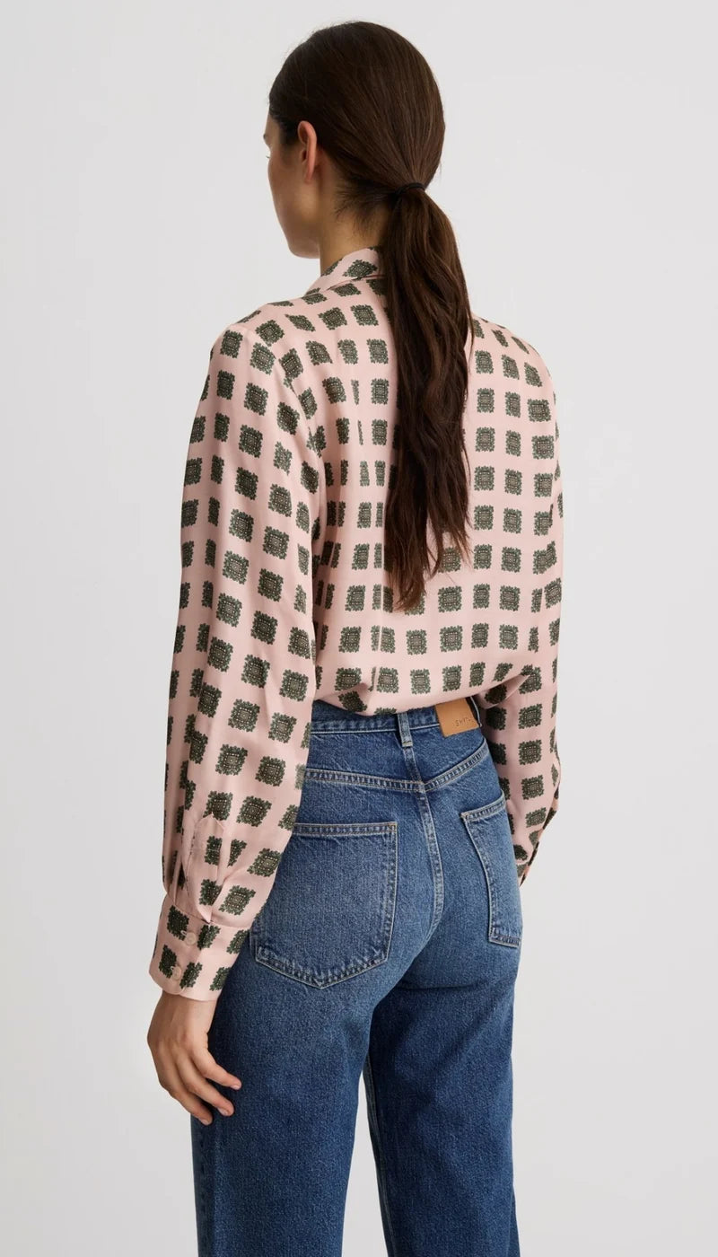 Sm26055 Blush Medallion Blouse