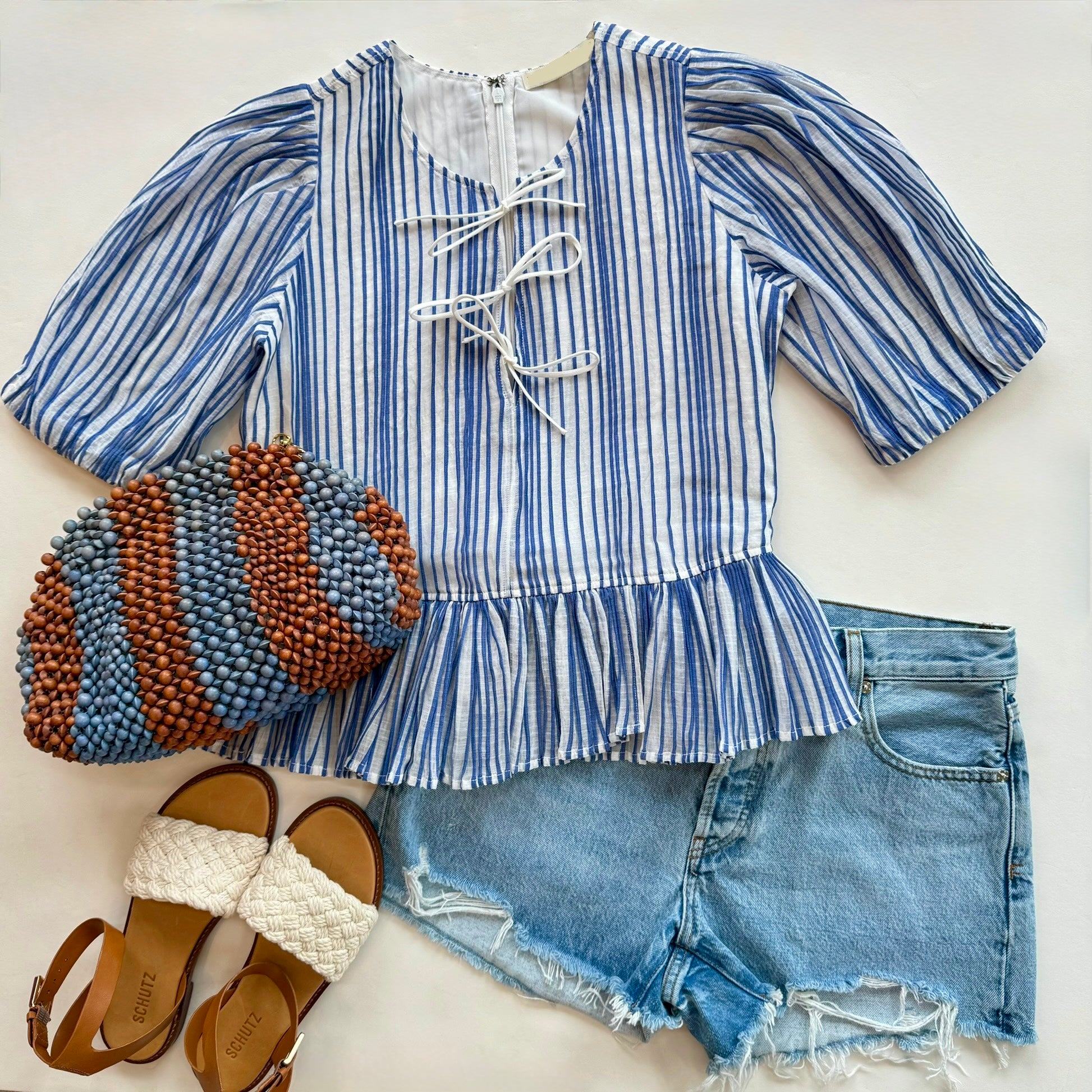 Ma281 Dazzling Stripe Top