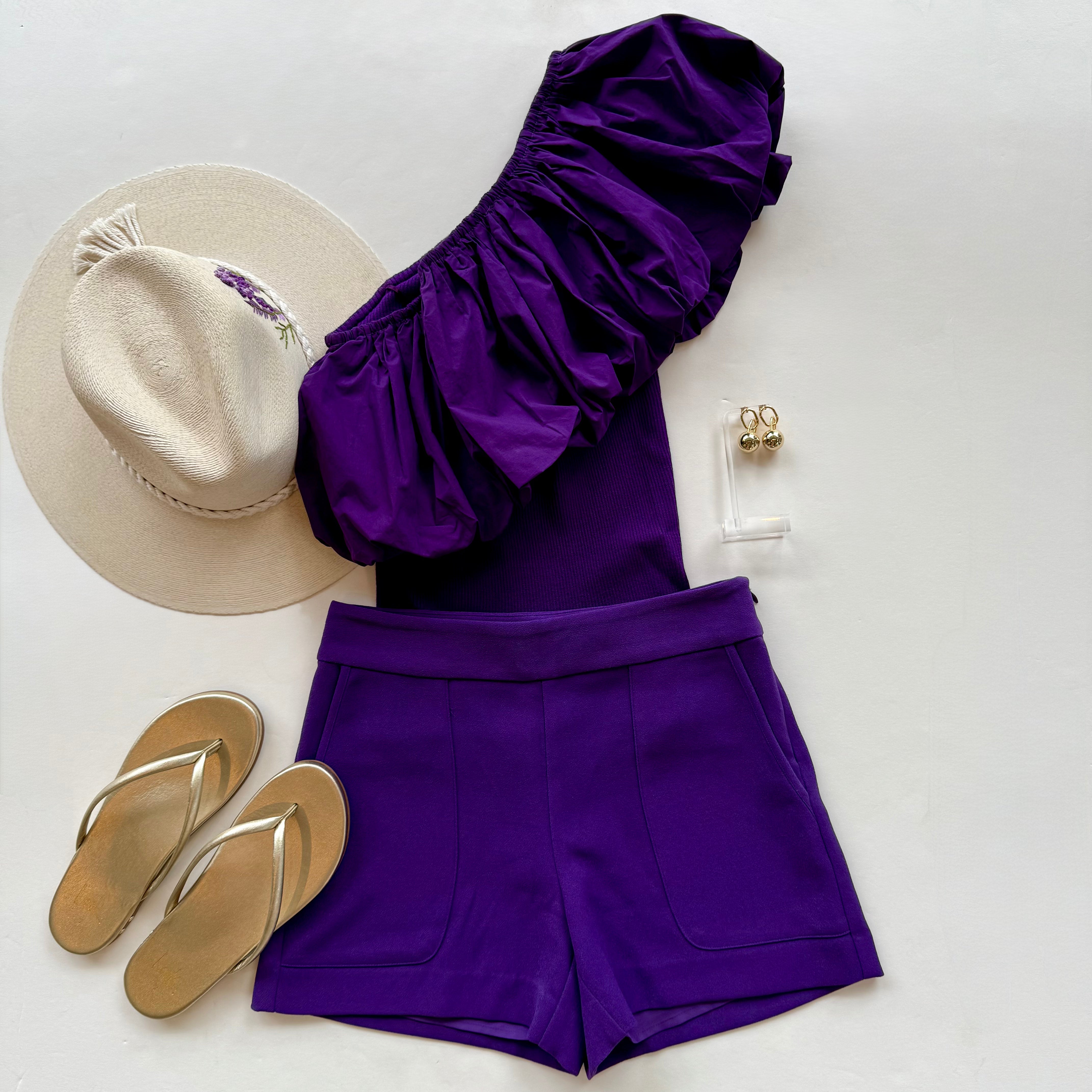 Ma217 Purple Shorts