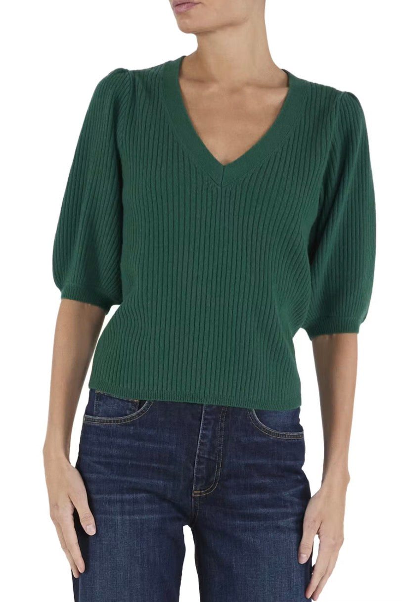 Raa7013 Emerald Cashmere Sweater