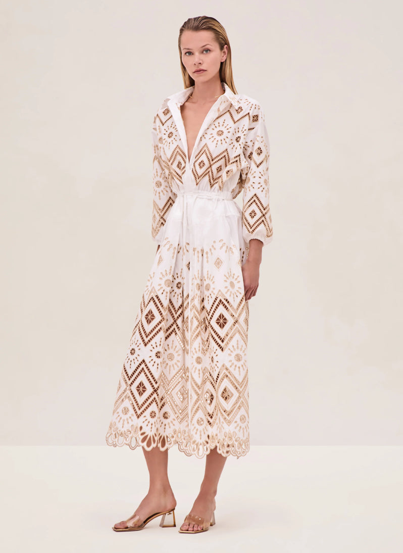 Al0475 Portello Dress - White