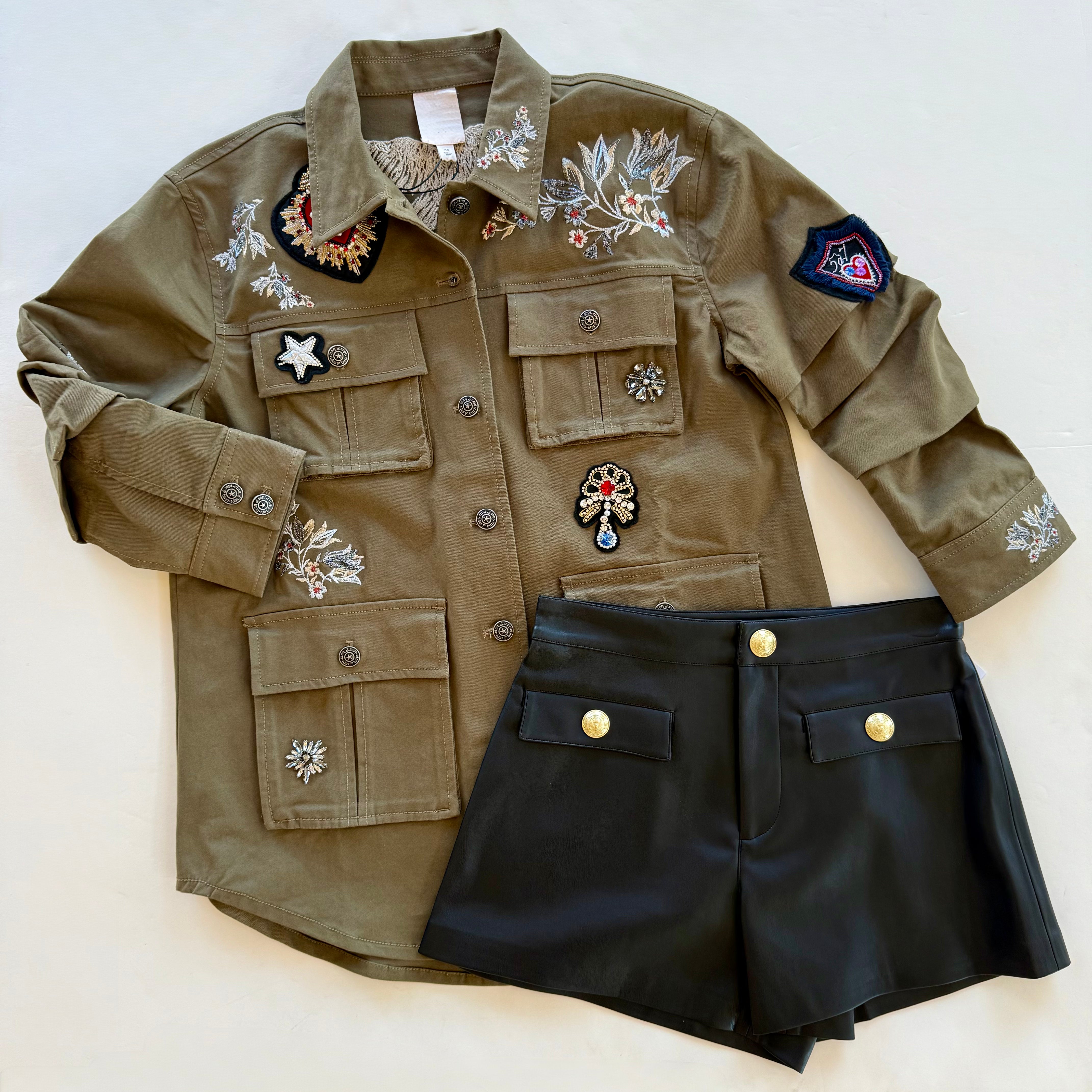 Ci8619 Heritage Patch Jacket