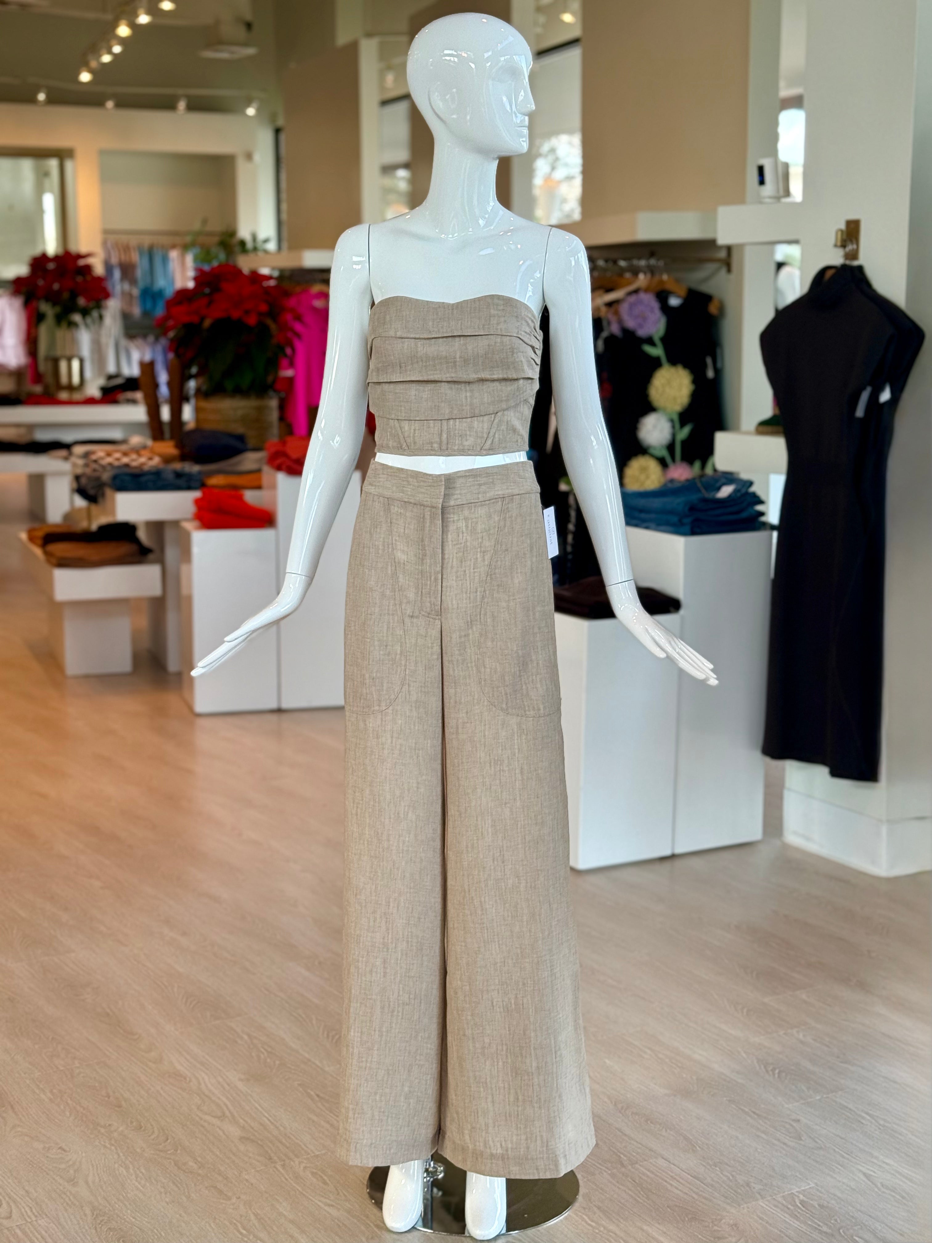 Jb228 Tan Corset Top