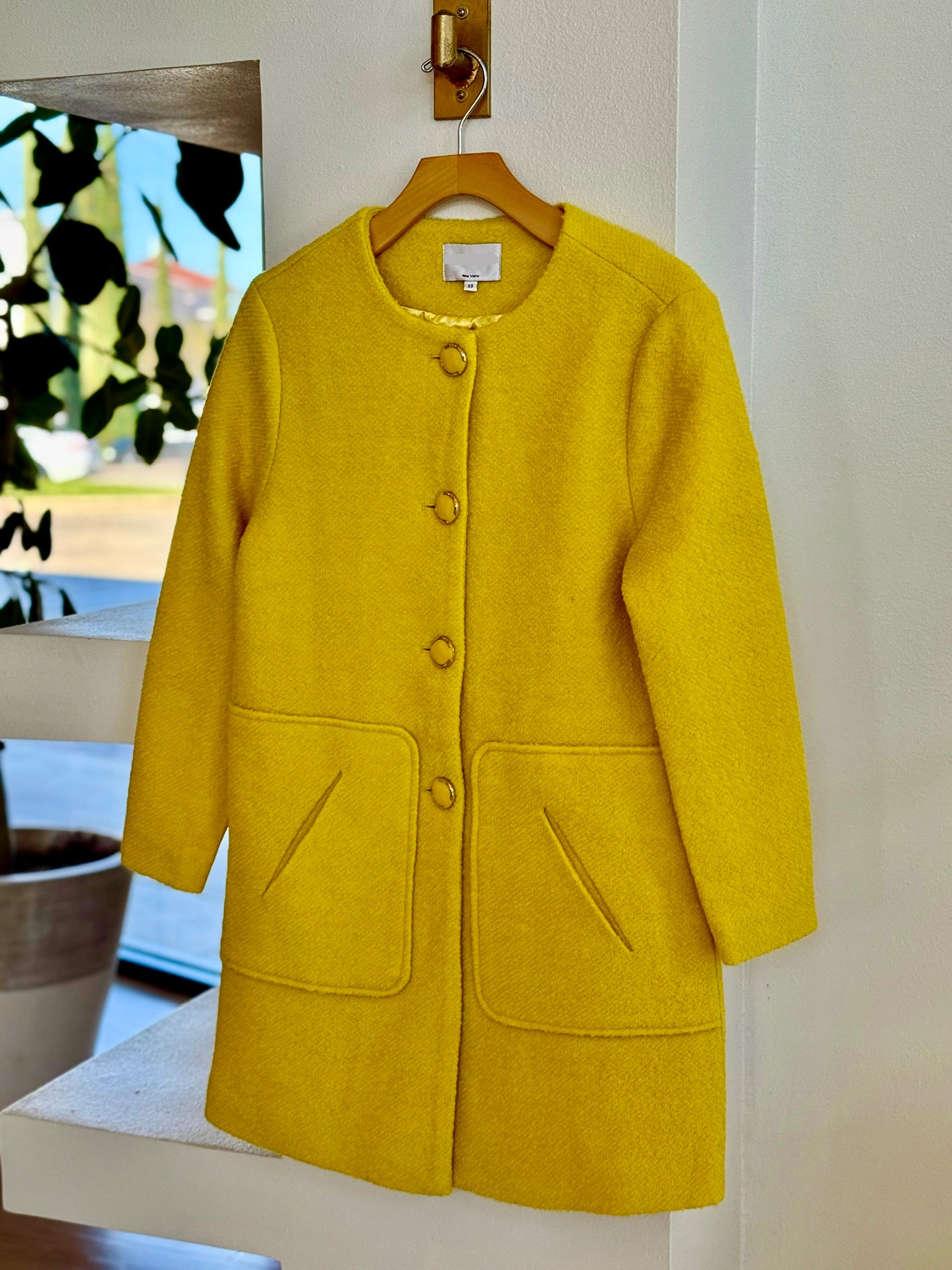 Pa170 Jackie Coat - Gold