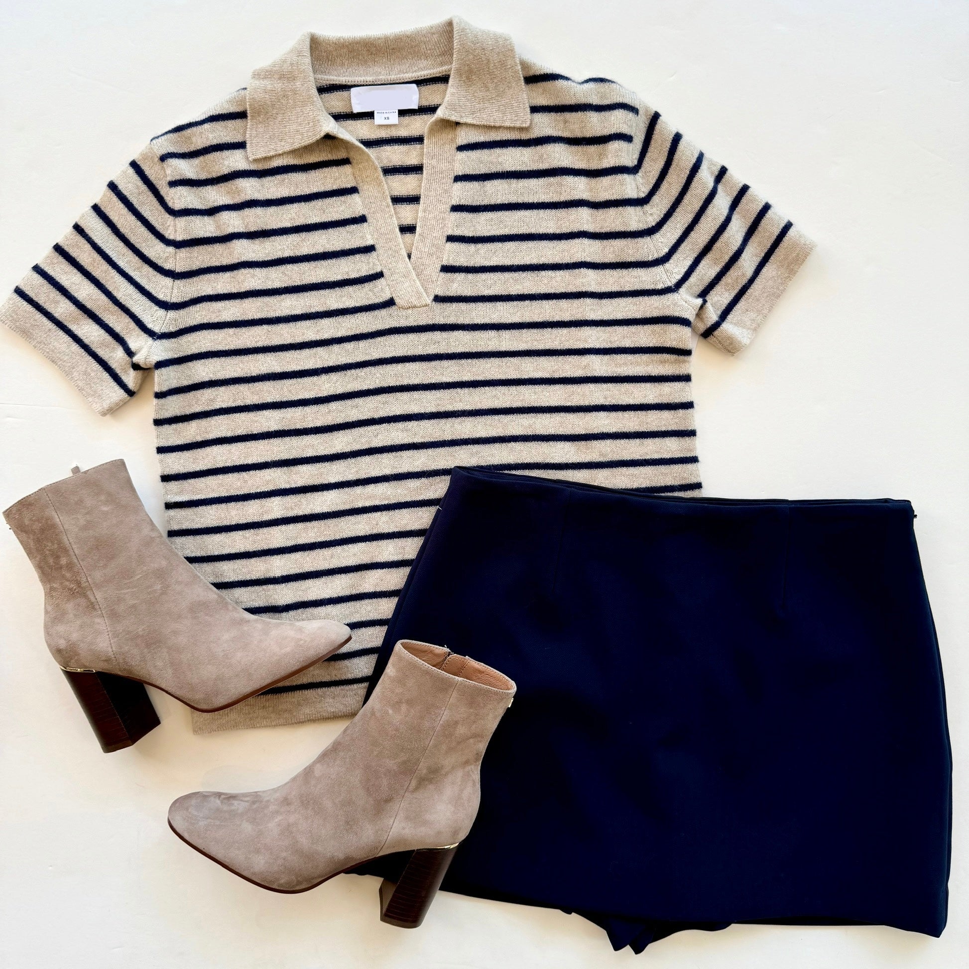 Veyael Cashmere Sweater Polo