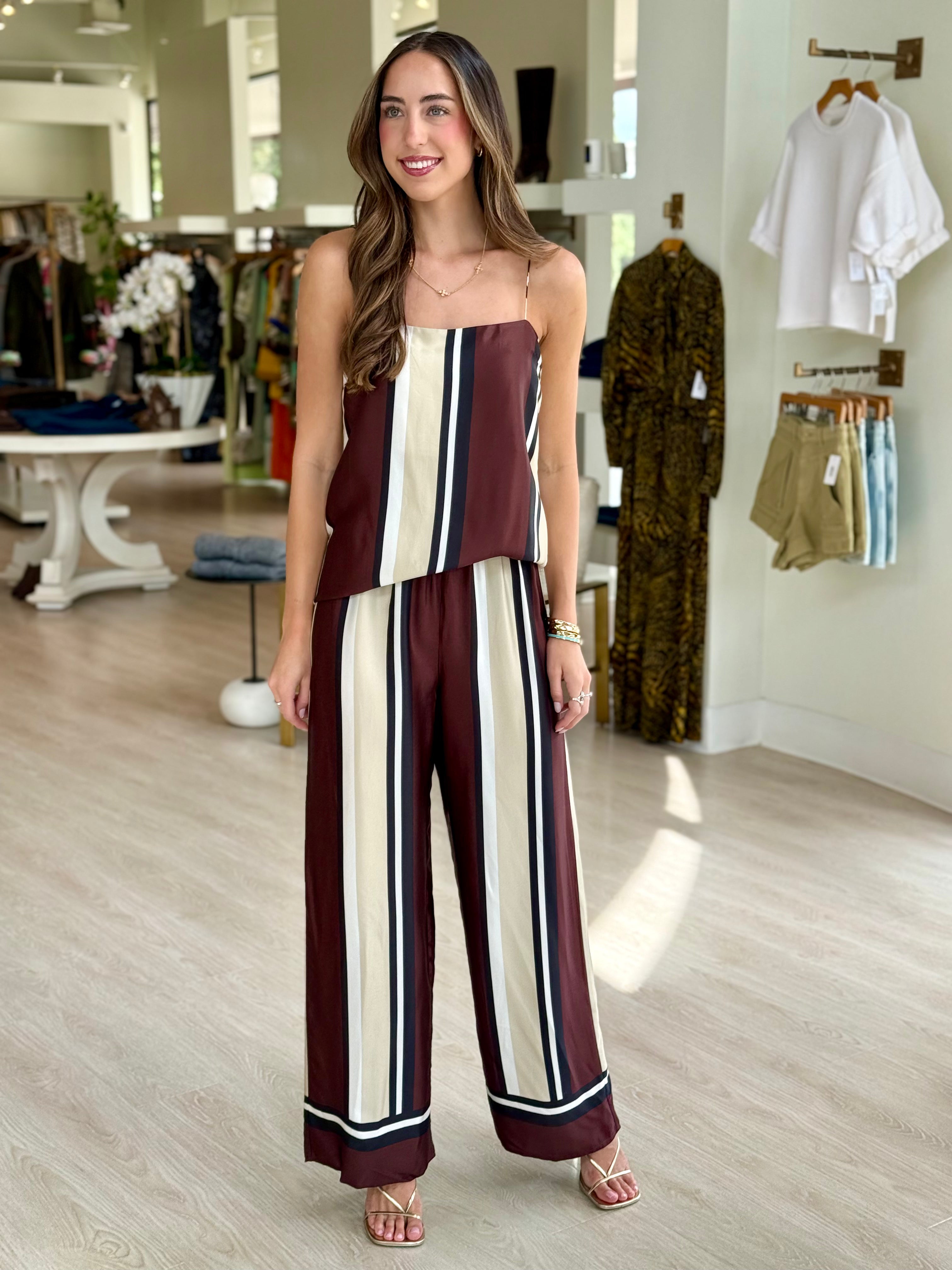 Fa5445 Stripe Pant