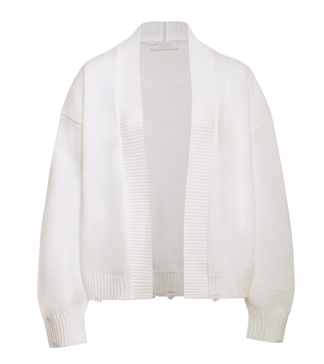 Ongd812 White Cardigan