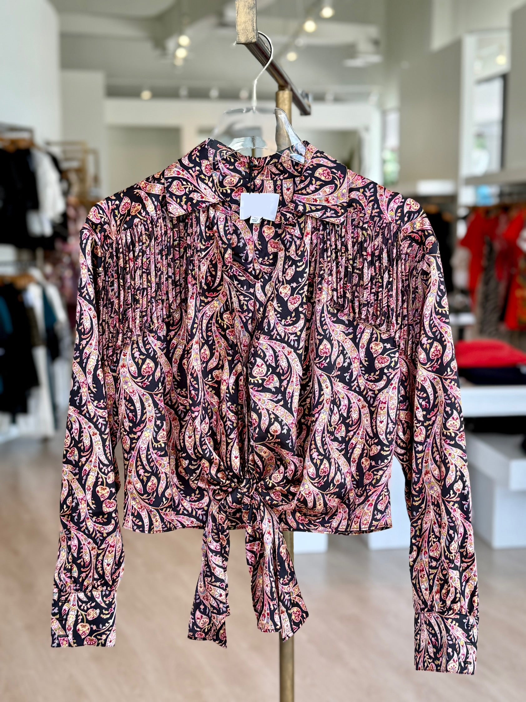 Cizw1394 Paisley Tie top