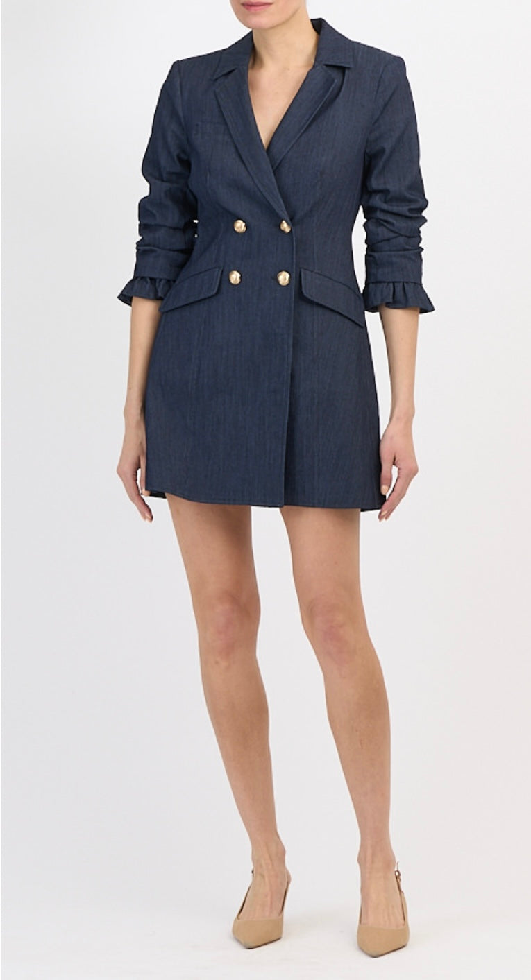 Ci31391 Denim Dress