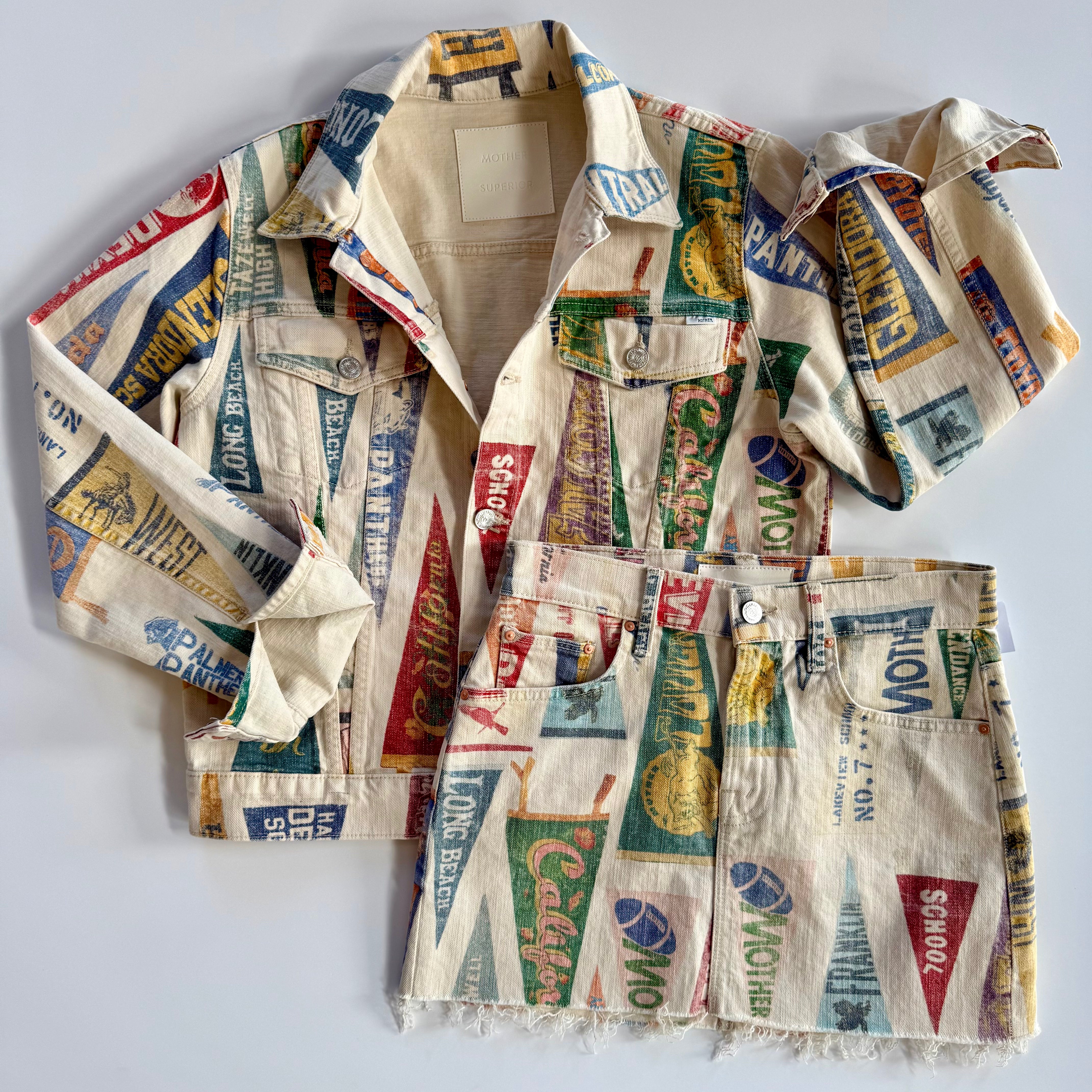 Mo3141 The Bruiser Denim Jacket- Pep Rally