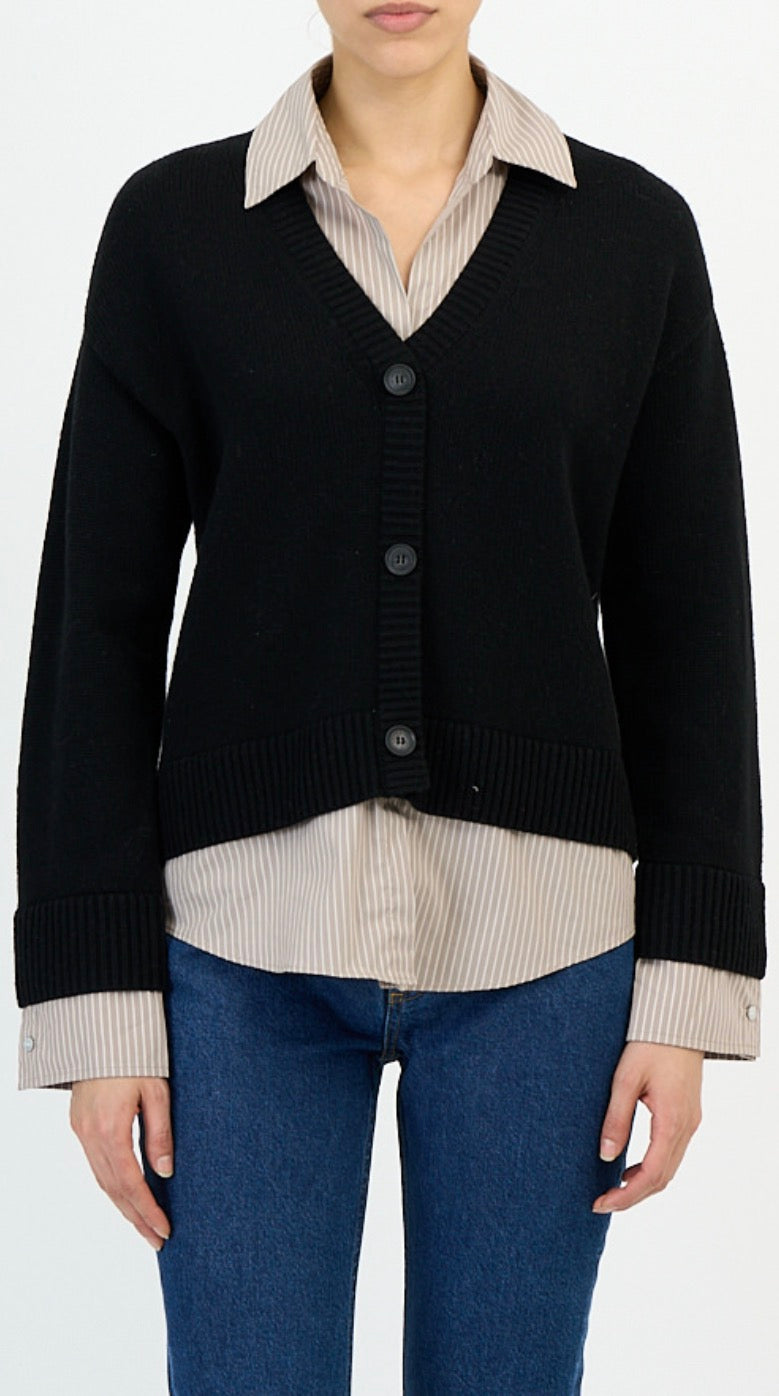 Cizk1006 Layered Sweater