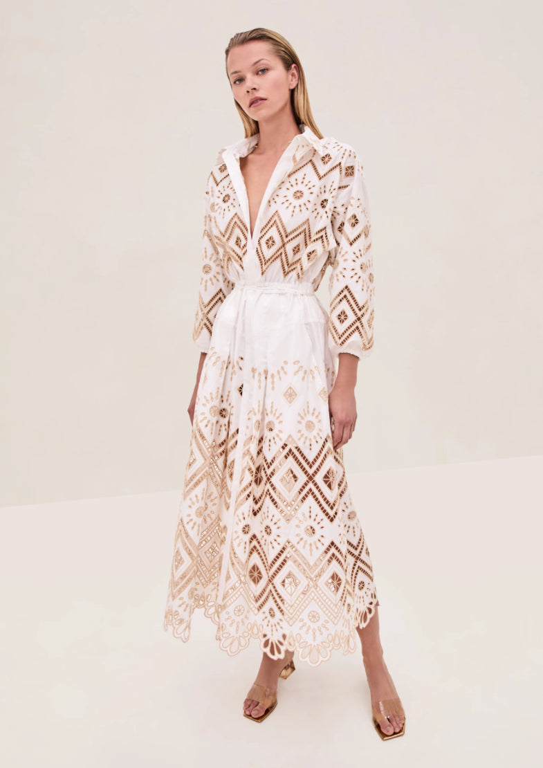 Al0475 Portello Dress - White