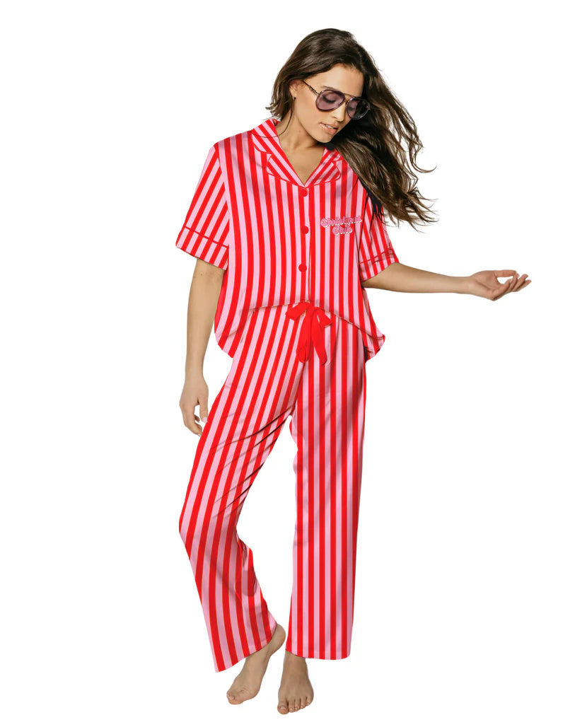 Set - Christmas Club Short Sleeve & Pant Set