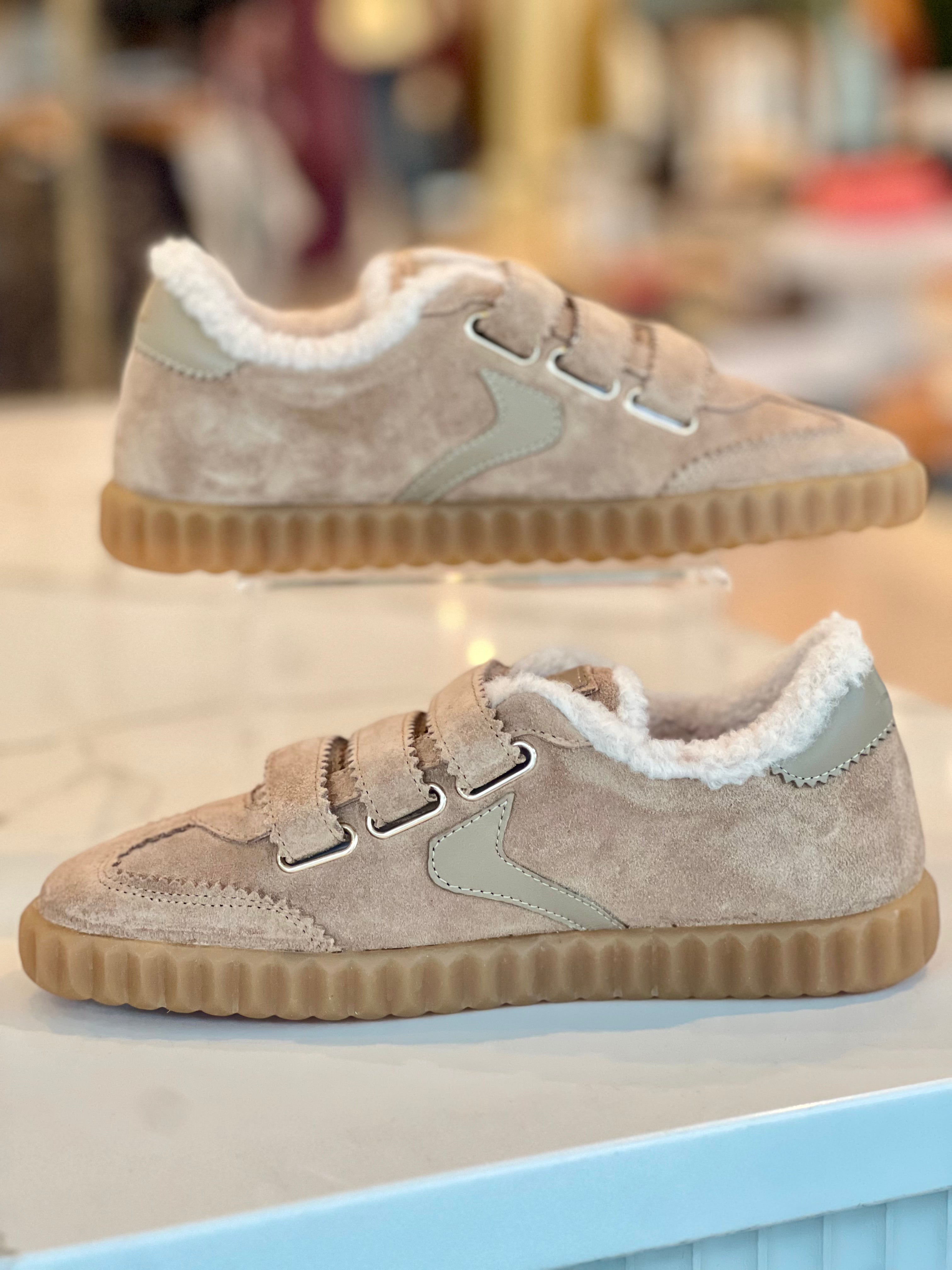 Ines Sneaker - Beige Wool