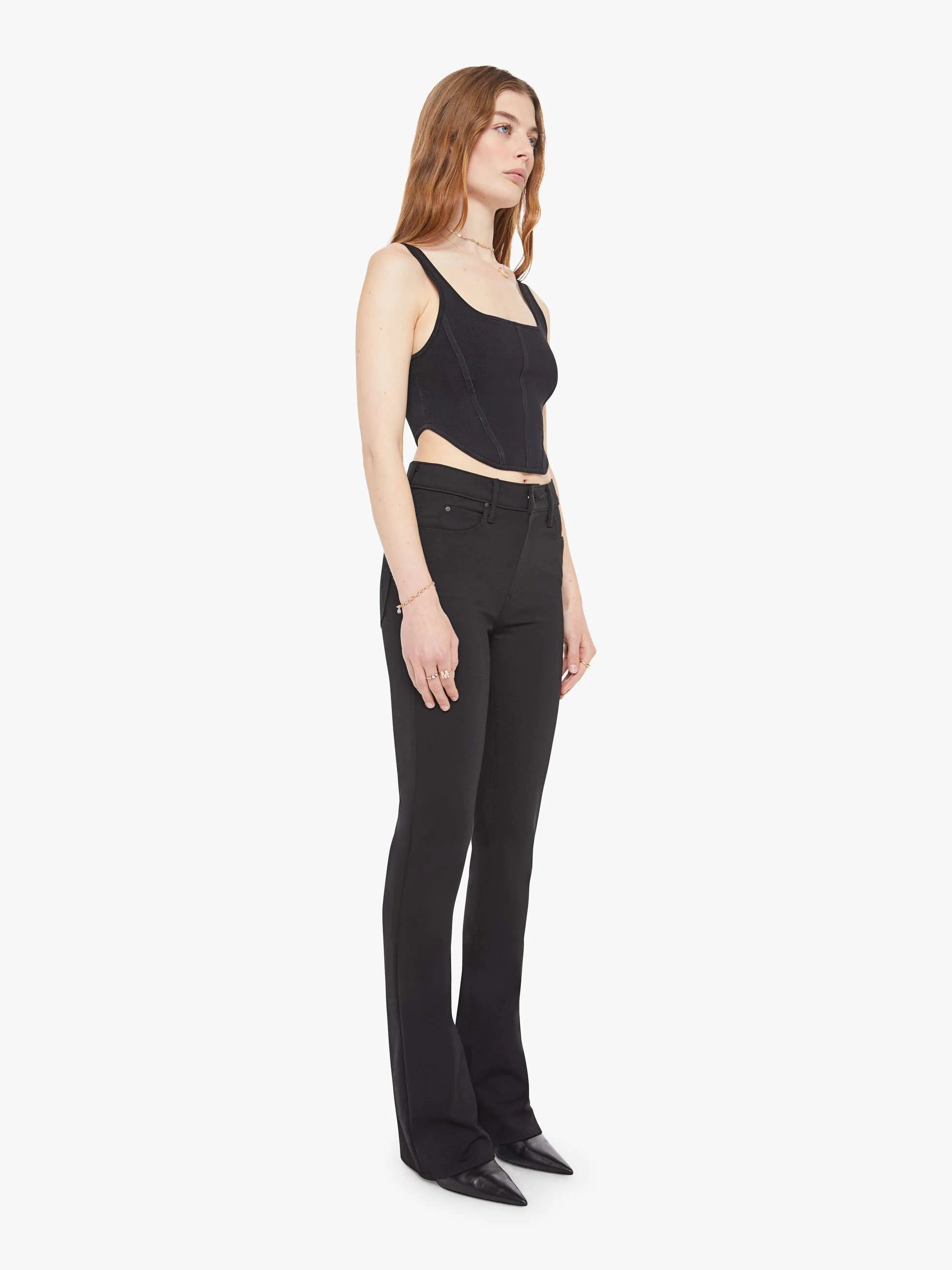 Mo1043 High waisted Runaway - Black