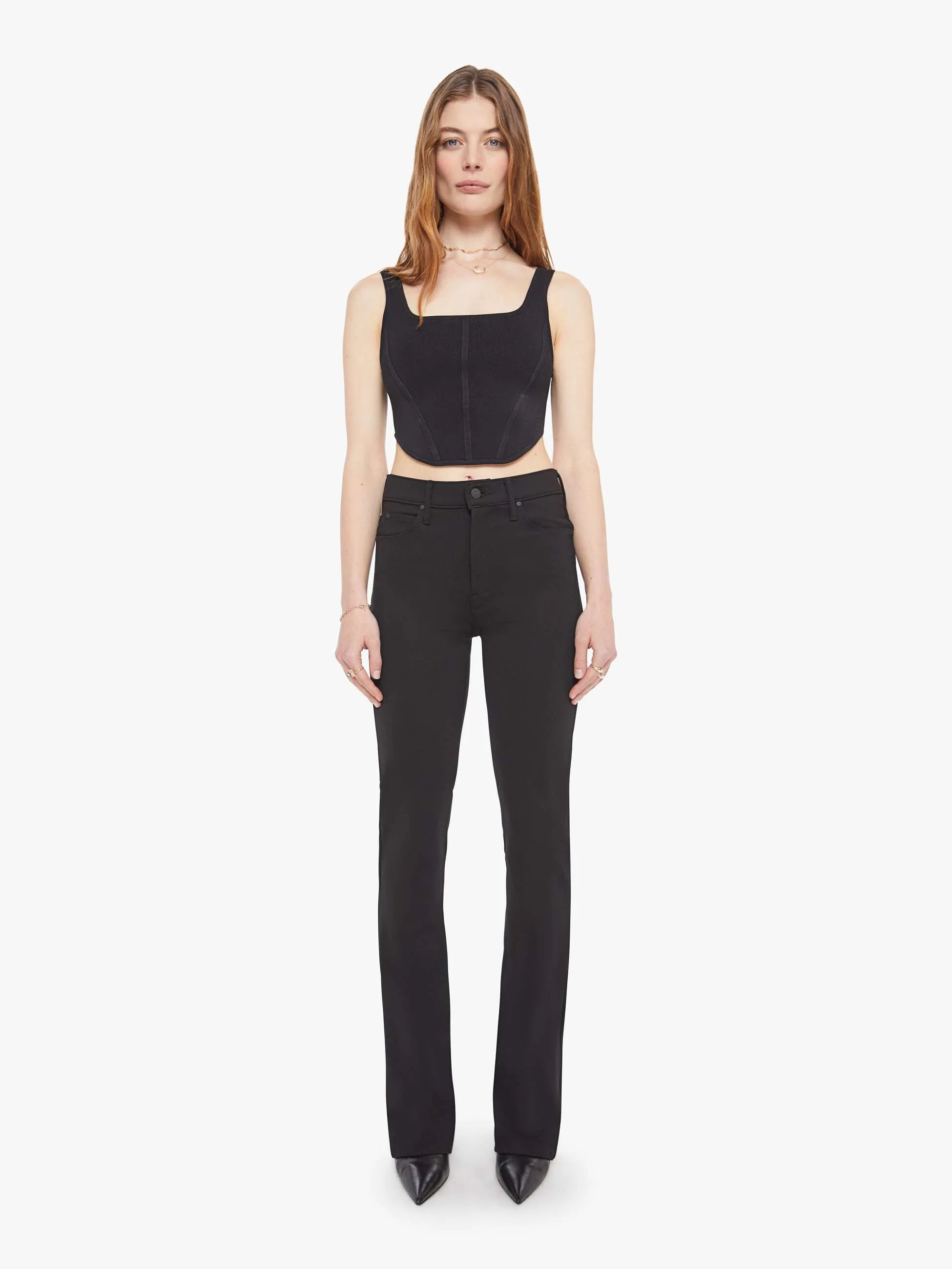 Mo1043 High waisted Runaway - Black