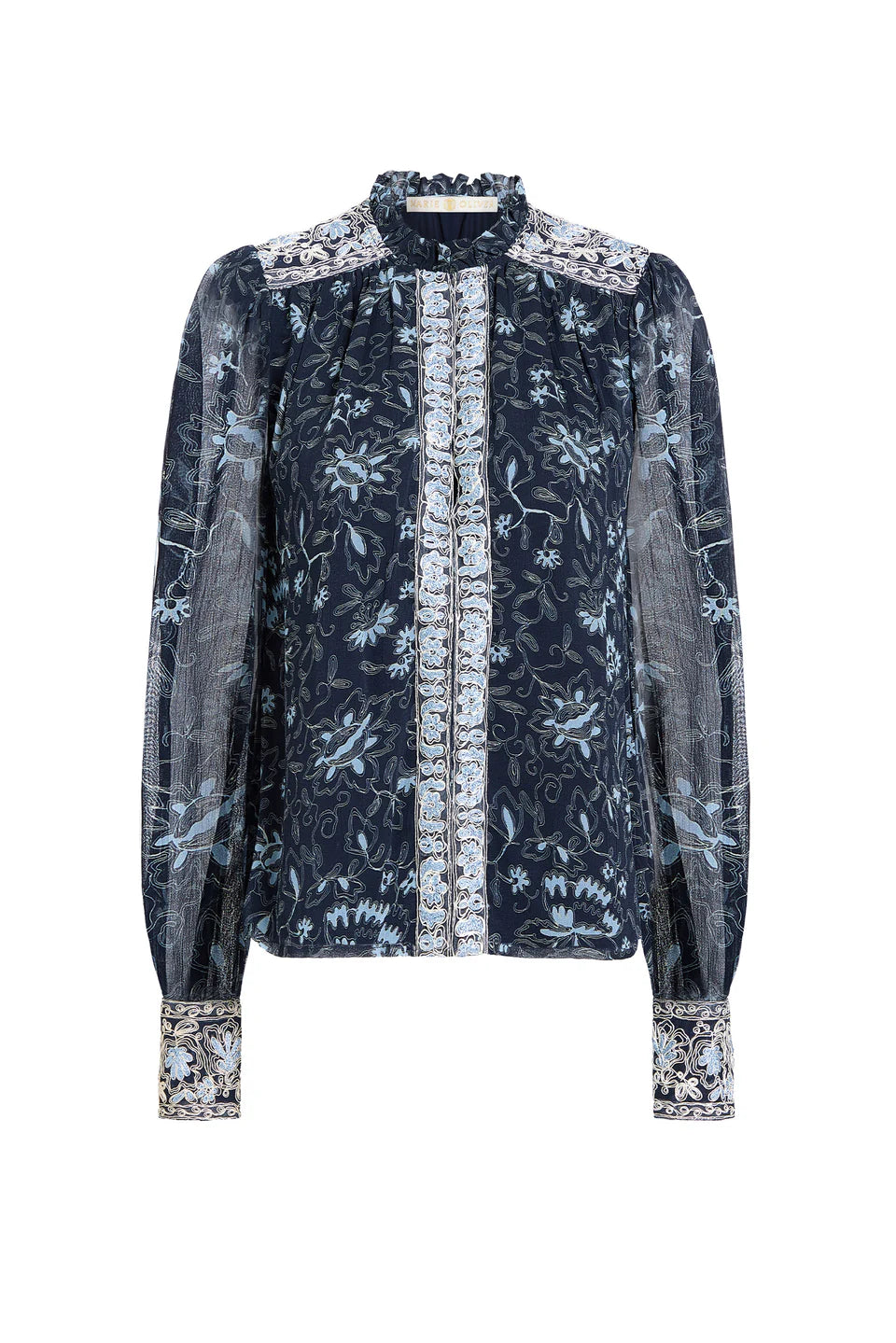 Ma533 Ditsy Floral Blouse