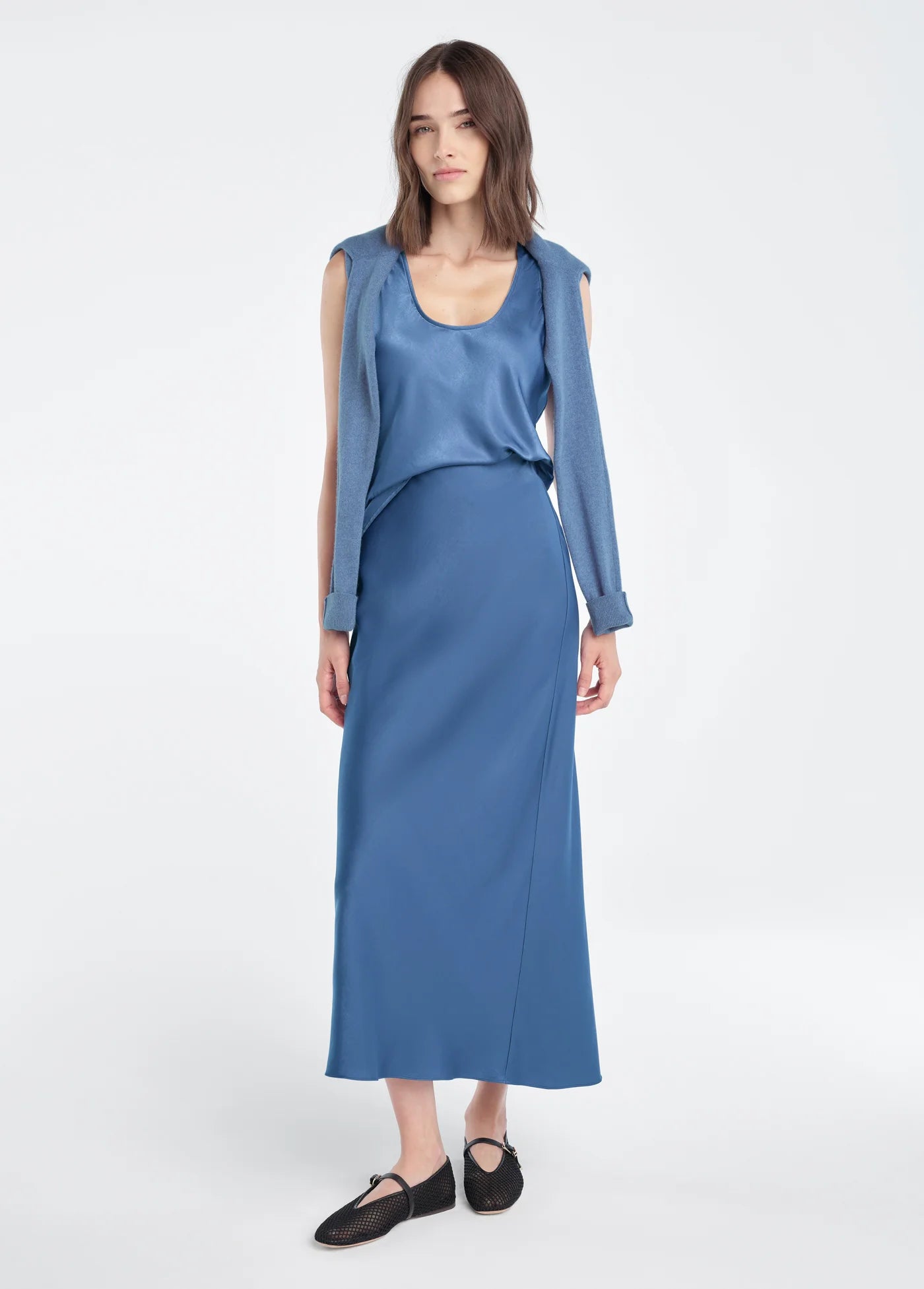 Fave8010 Clean Slate Midi Skirt