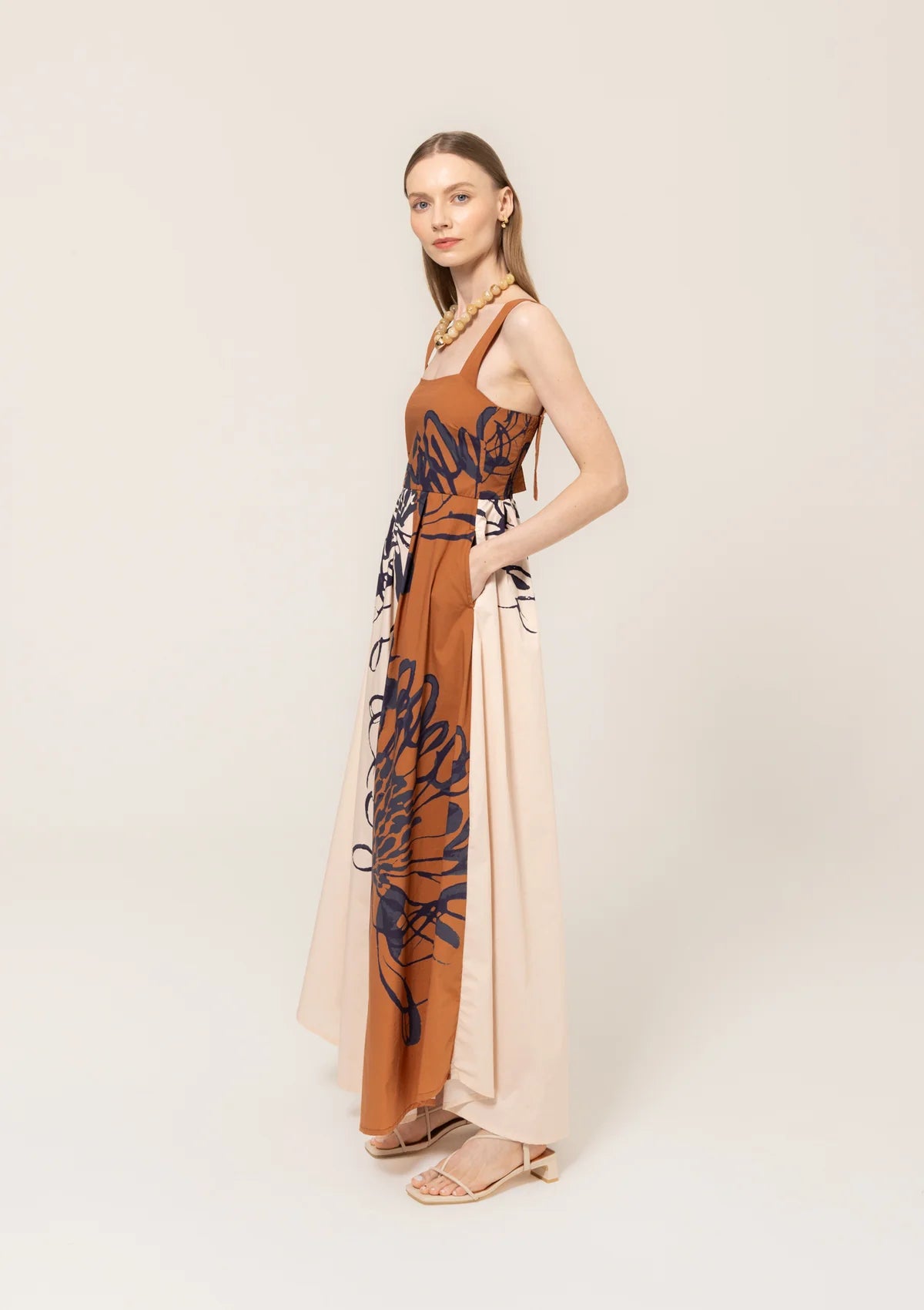 Be3595 Janie Print Dress